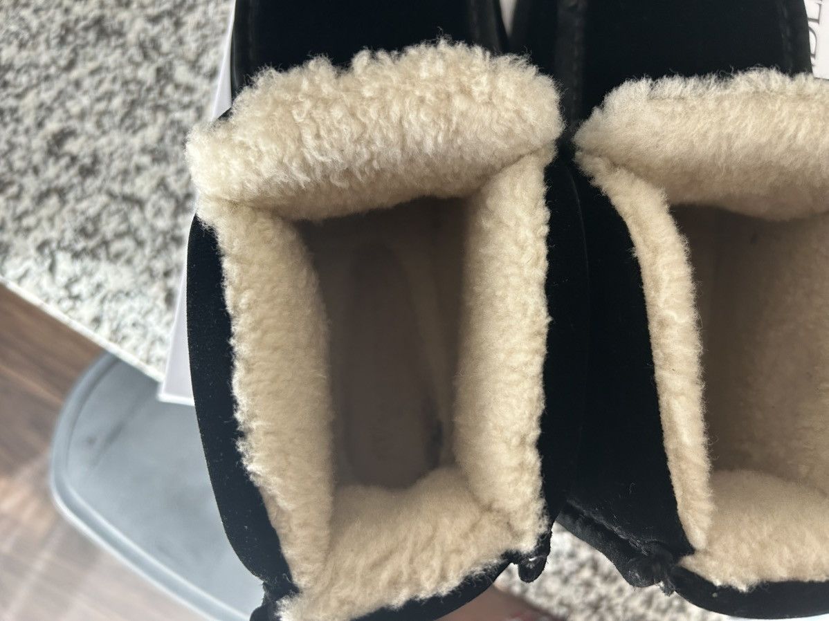 JW Anderson JW ANDERSON Shearling-lined suede ugg styled ankle boots Size US 11 / EU 44 - 7 Thumbnail