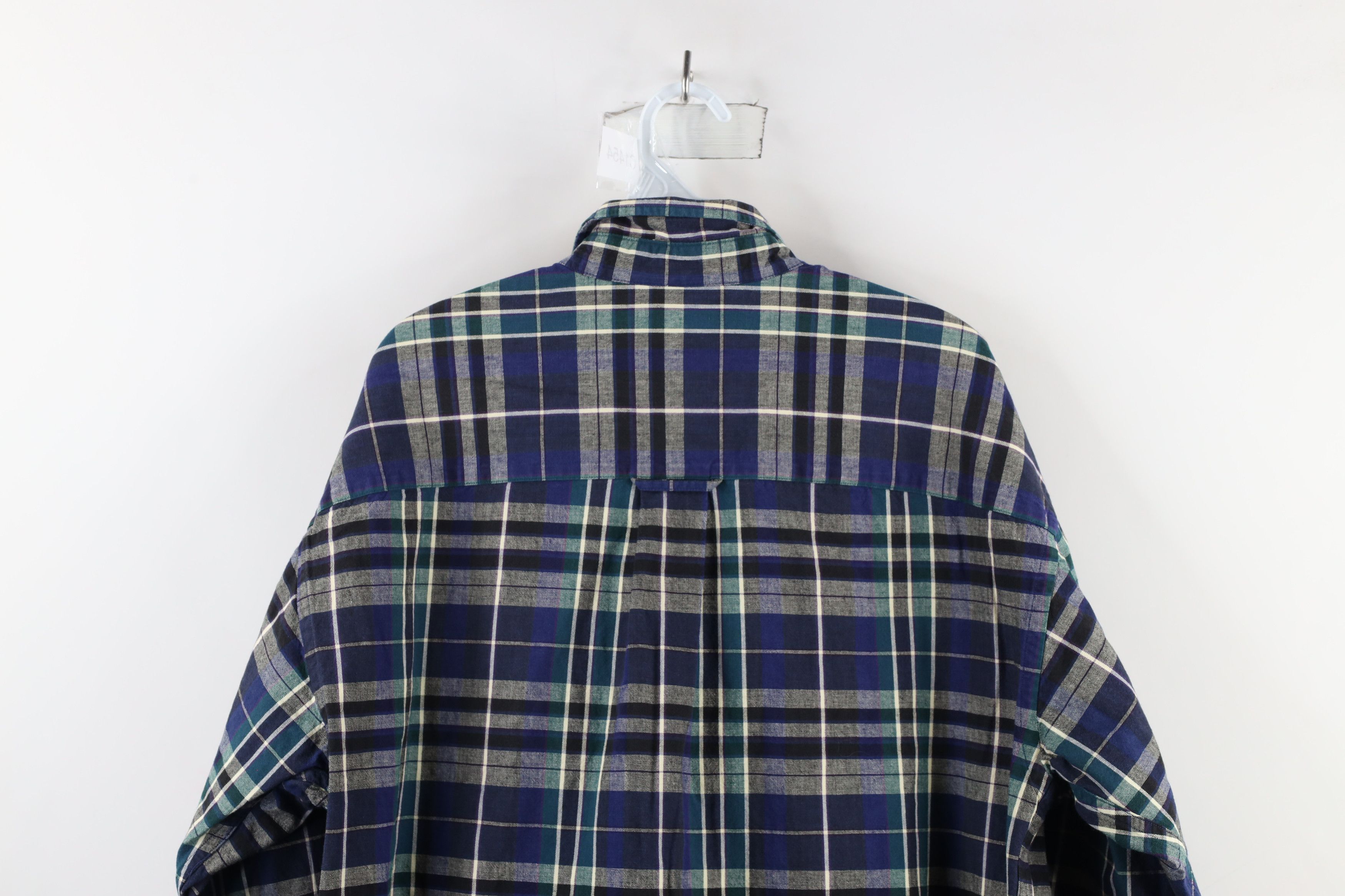 Vintage Vintage 90s Streetwear Oxford Collared Button Down Shirt Size US L / EU 52-54 / 3 - 9 Thumbnail