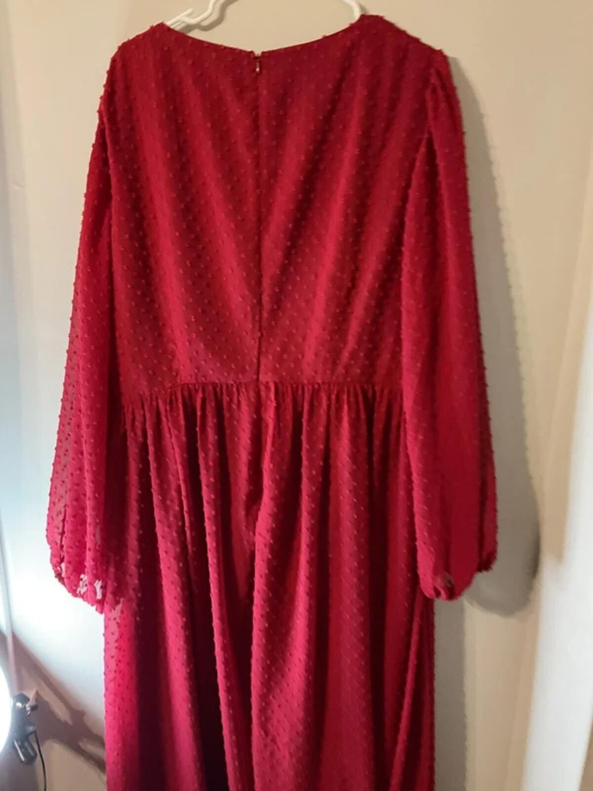 Other Red Swiss dot Lively Ghost gothic dress Size XL / US 12-14 / IT 48-50 - 7 Thumbnail