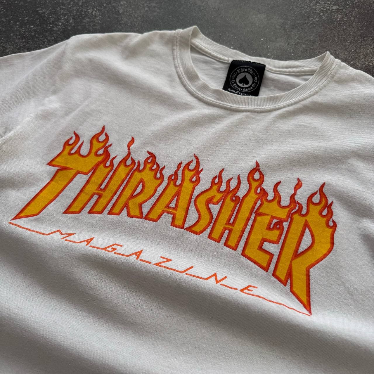 Thrasher Thrasher Vintage Big Flame Logo T-Shirt Size US S / EU 44-46 / 1 - 5 Thumbnail