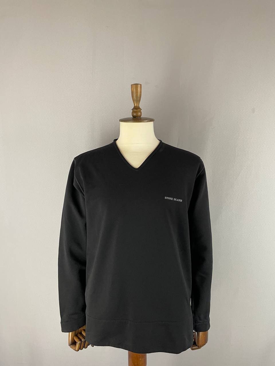 Stone Island Crewneck Sweatshirt Black Vintage
