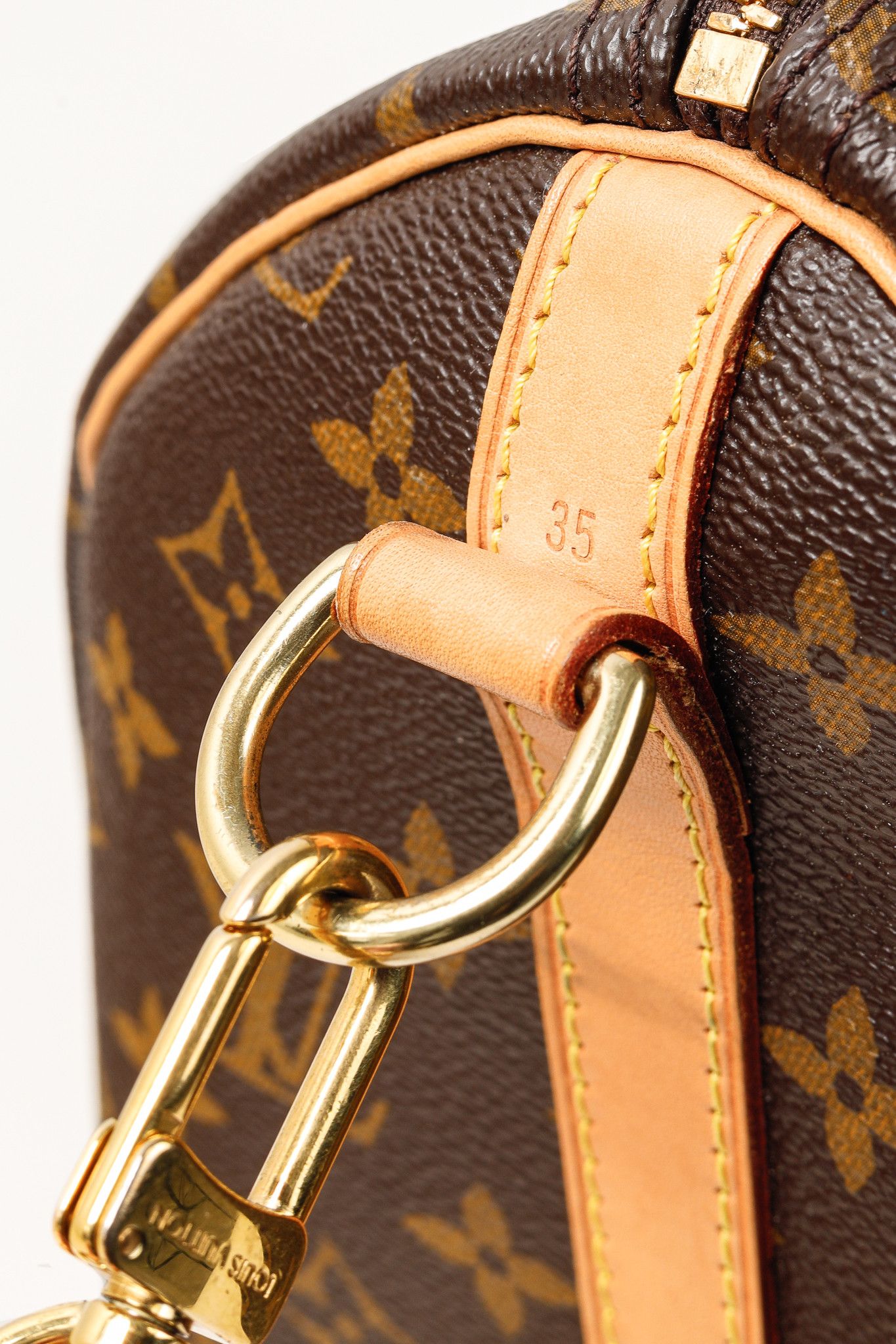 Louis Vuitton Louis Vuitton Monogram Speedy Bandoulière 35 Bag Size ONE SIZE - 8 Thumbnail