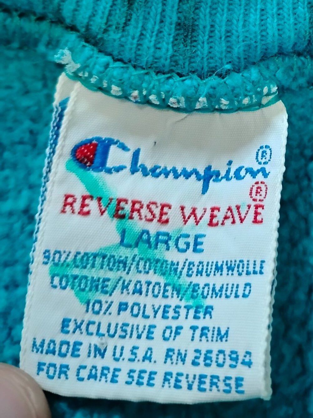 Champion Vintage Champion Reverse Weave Crewneck Sweatshirt Size US L / EU 52-54 / 3 - 3 Thumbnail