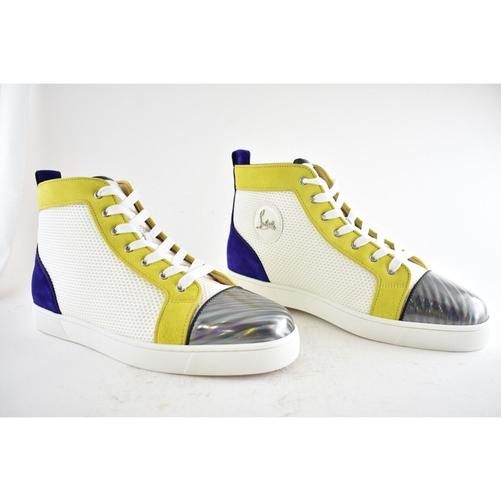 Christian Louboutin Christian Louboutin Men Louis Orlato Flat White Yellow Size US 9.5 / EU 42-43 - 4 Thumbnail