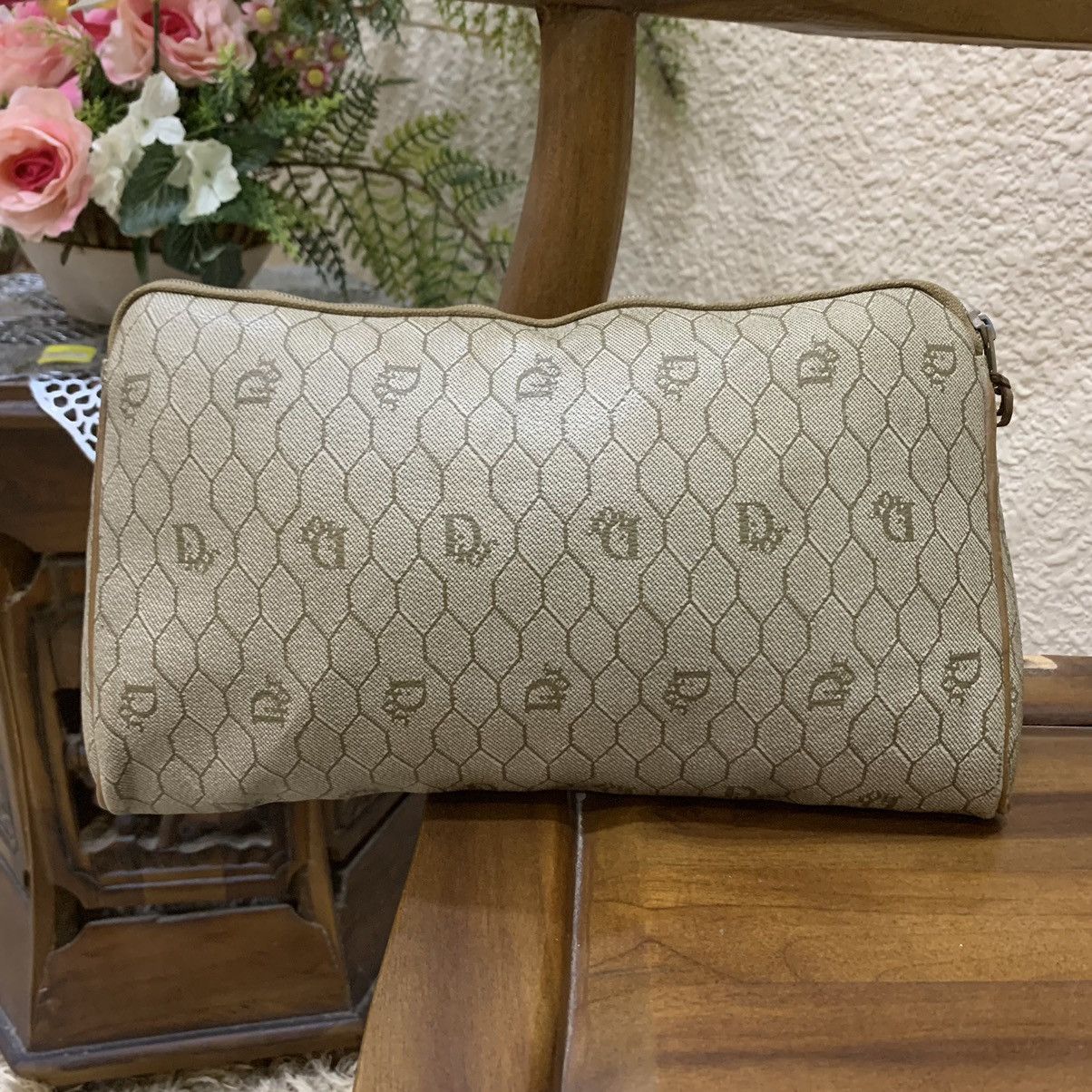 ⚡️Christian Dior monagram Dior clutch bag