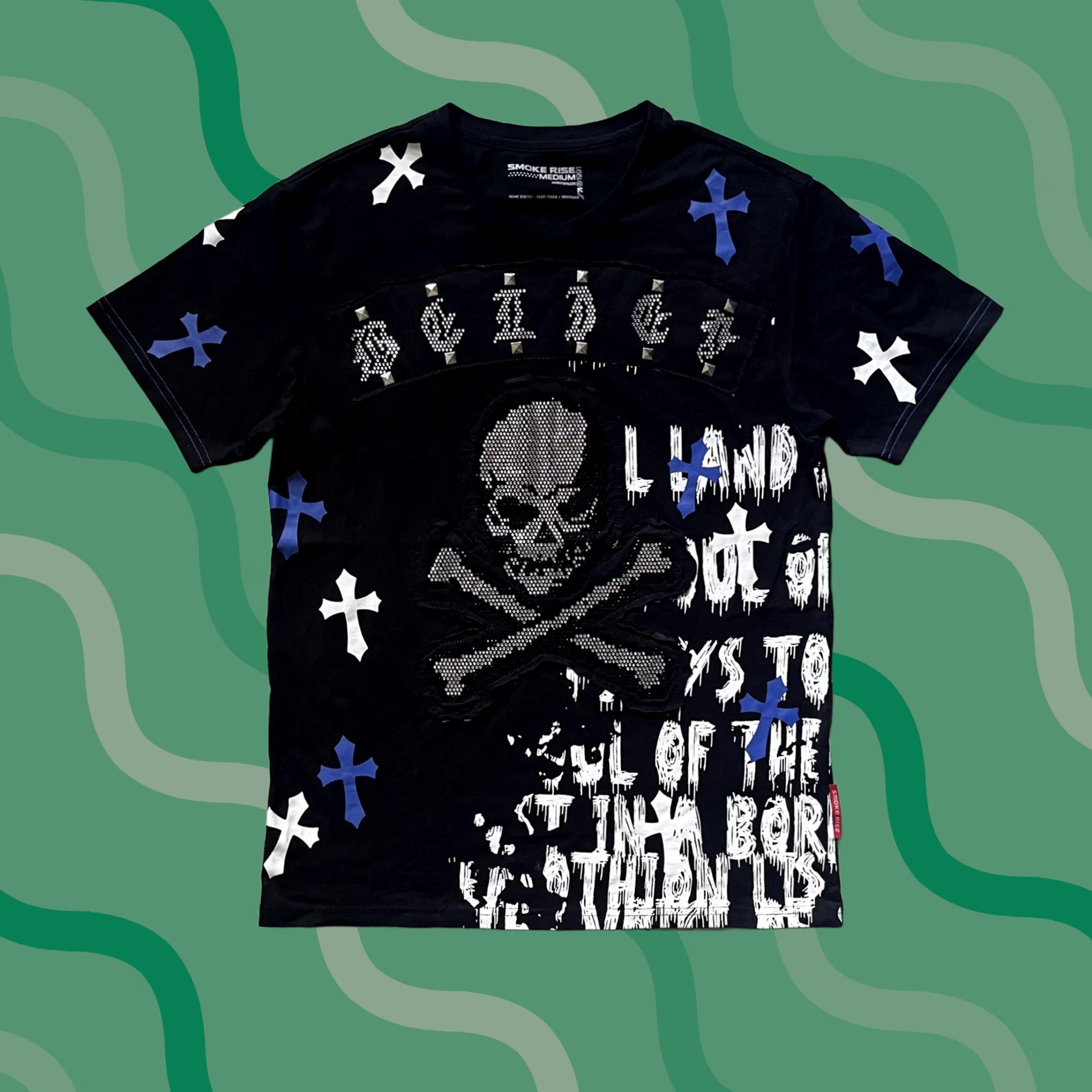 Undercover × Vintage Archive!! 96SS Cross Skull T-Shirt | Grailed