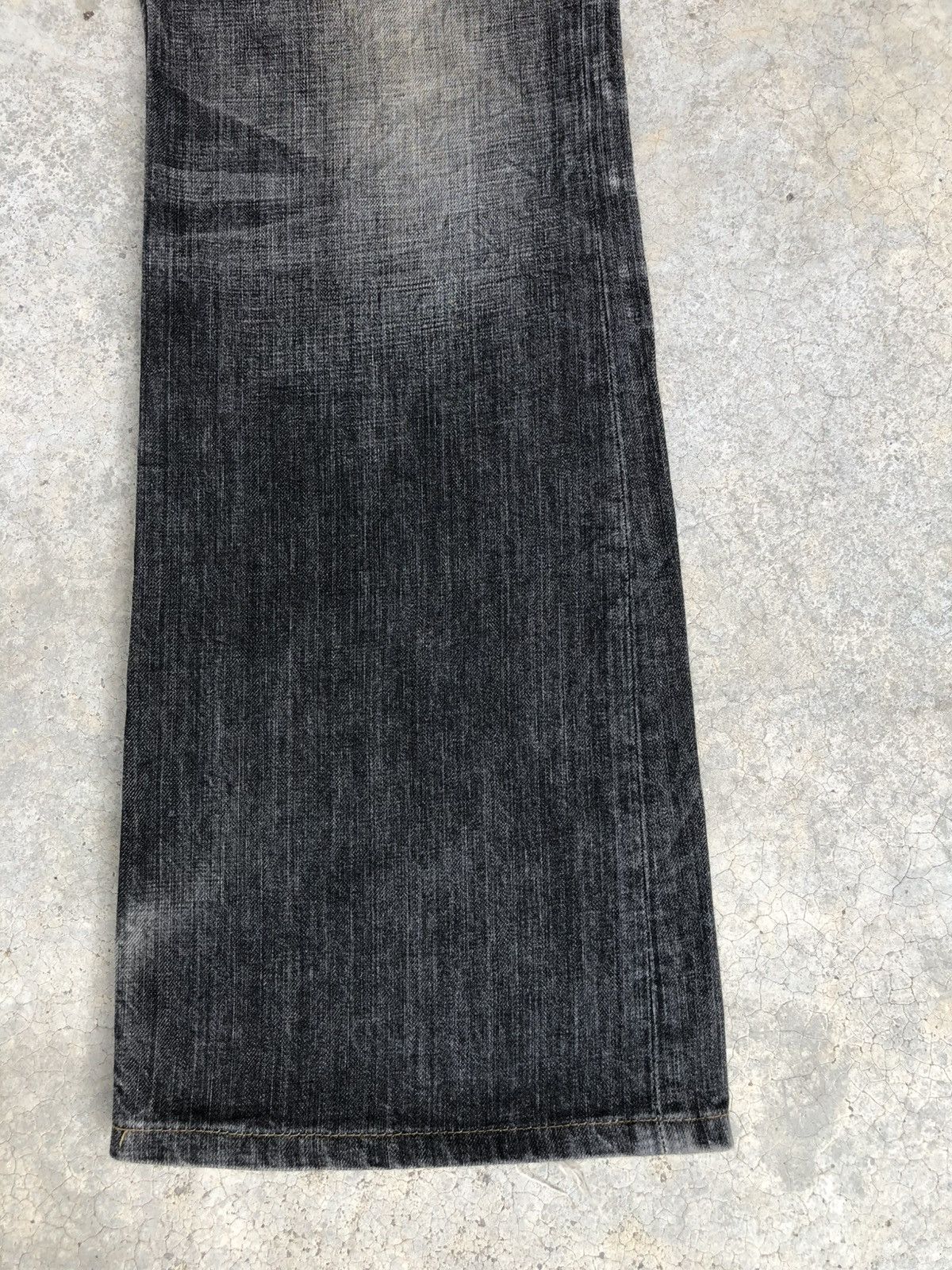If Six Was Nine Y2k Levi’s 517 Flared Jeans Distressed Denim Size US 33 - 7 Thumbnail