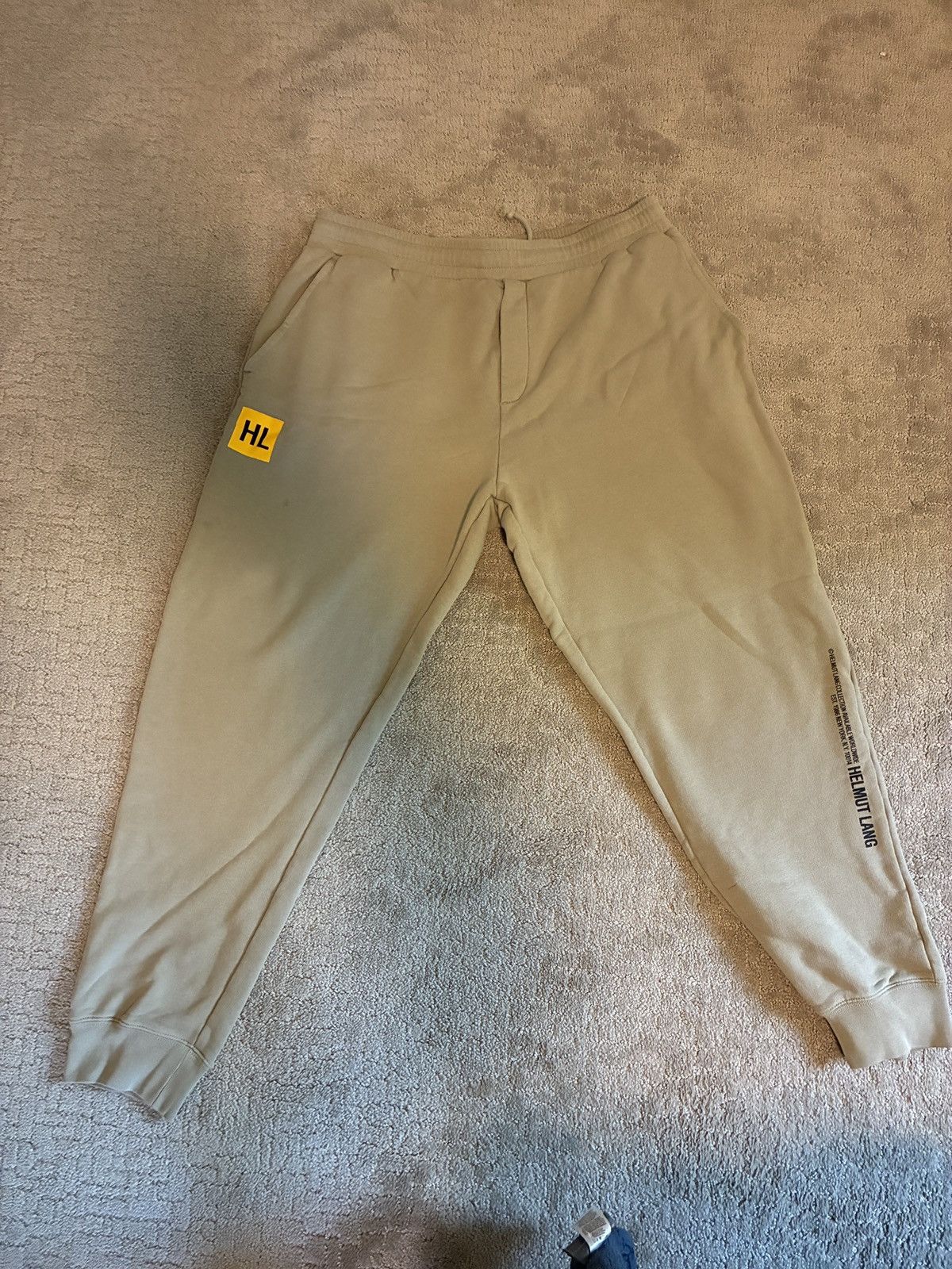 Helmut Lang Helmut Lang Photo Sweatpants Teal Green Size US 35 - 4 Thumbnail