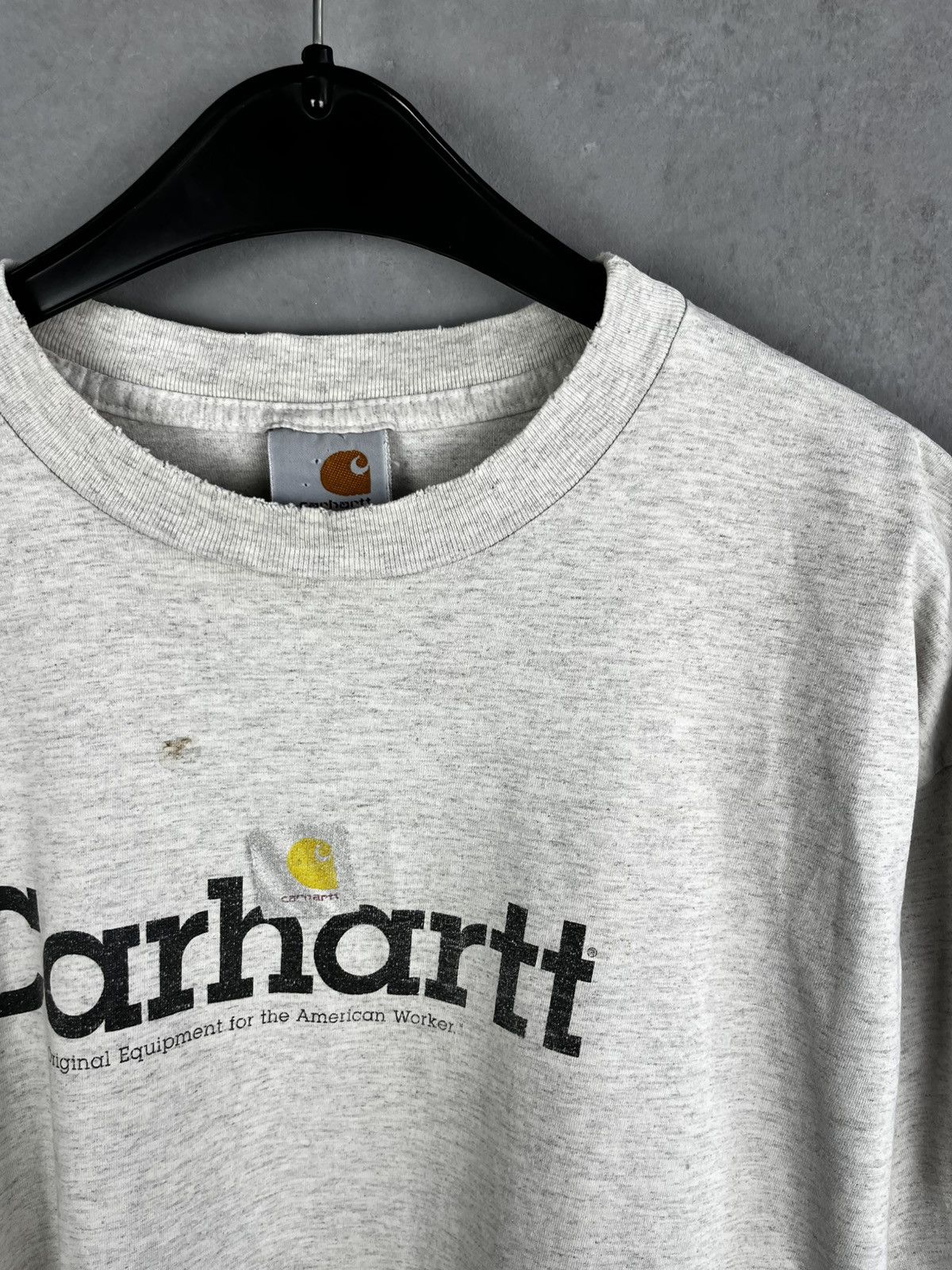 Carhartt Carhartt worker distressed t shirt vintage 90s Size US XL / EU 56 / 4 - 5 Thumbnail
