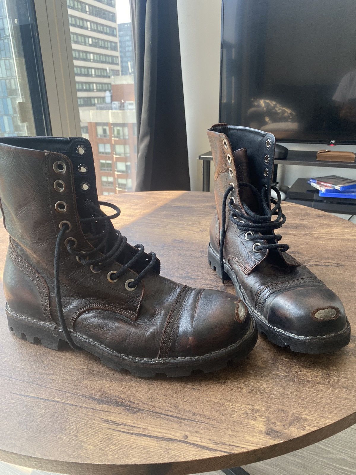 Diesel Diesel Hardkor Steel Lace Up Boots Grailed