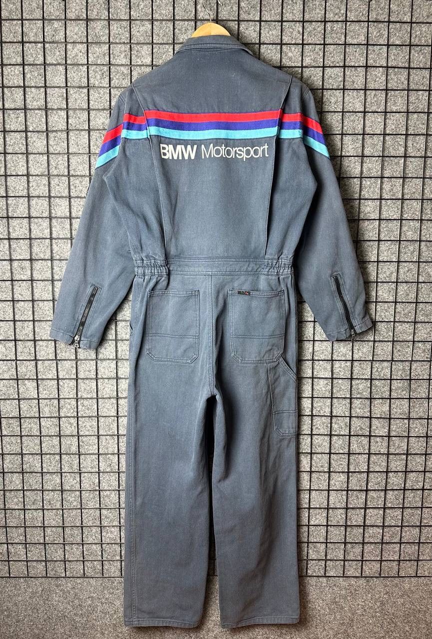 BMW VTG 1970s Or 1980s BMW Denim Racing Suit 1970-1989 Size US 32 / EU 48 - 2 Thumbnail