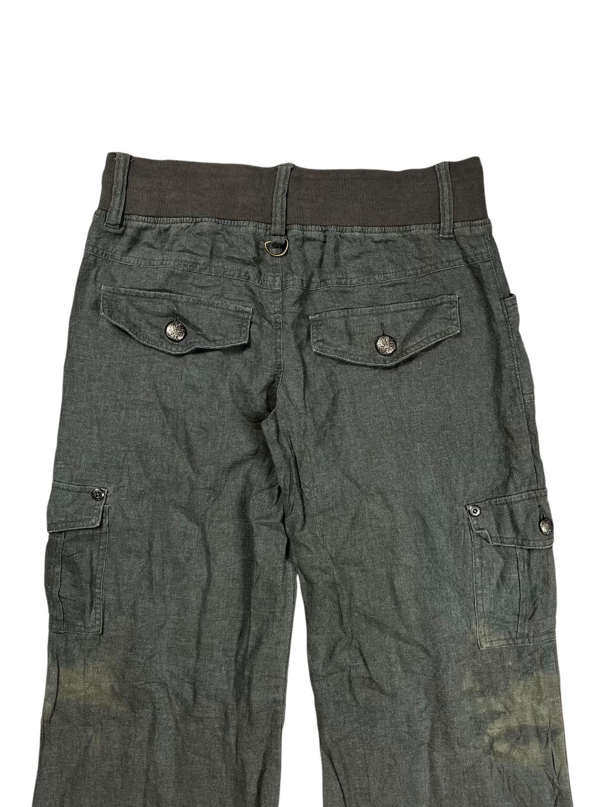 Le Grande Bleu (L.G.B.) 2000s Cornflake - Apocalypse Style Easy Pants Flared Cargo Size US 29 - 6 Thumbnail