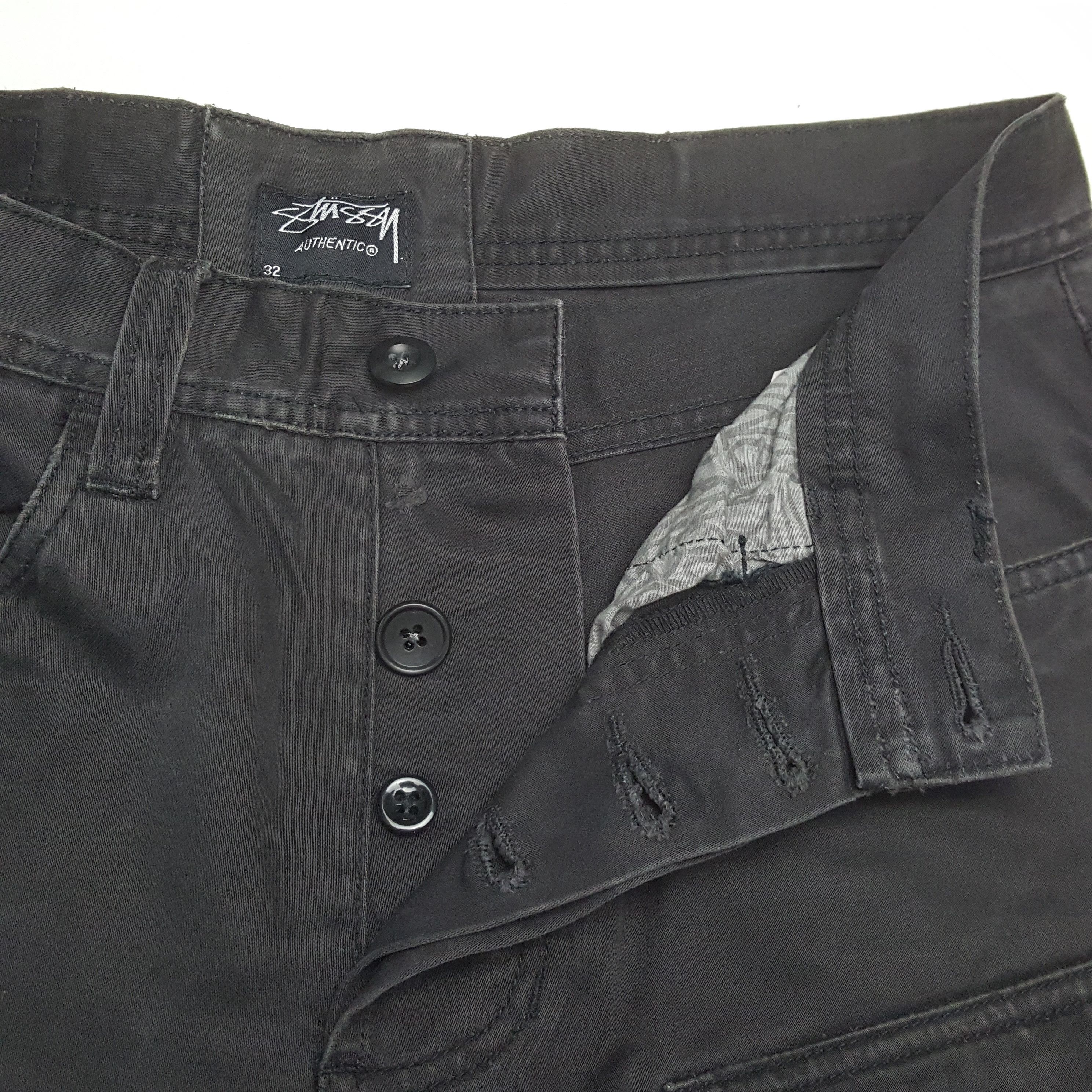Stussy × Vintage STUSSY Streetwear Fashion Style Custom Art Pants Size US 31 - 12 Thumbnail