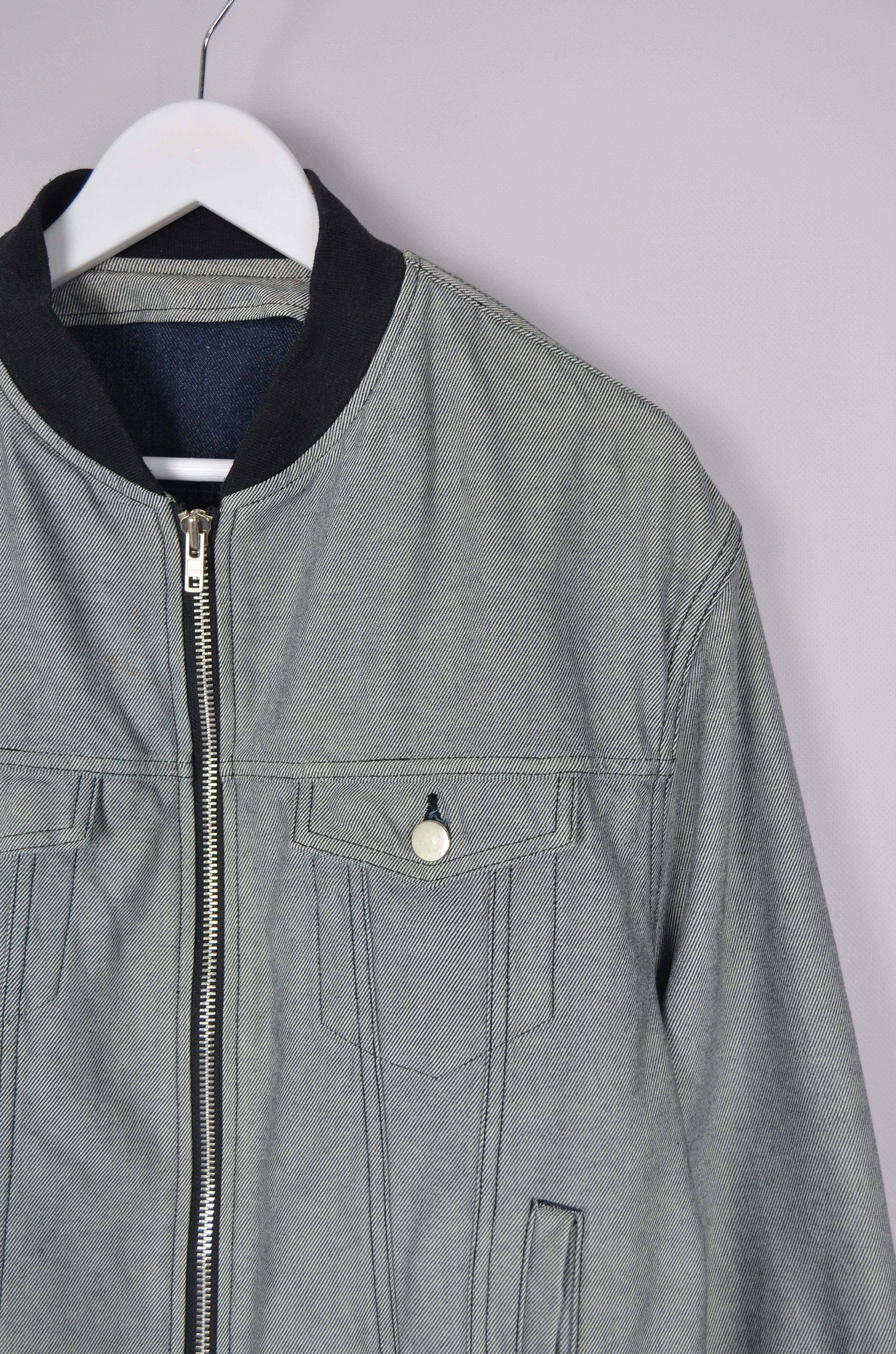 Comme des Garcons × Japanese Brand × Vintage Vintage Comme Des Garcons Homme Plus Denim Jacket Bomber M Size US M / EU 48-50 / 2 - 4 Thumbnail