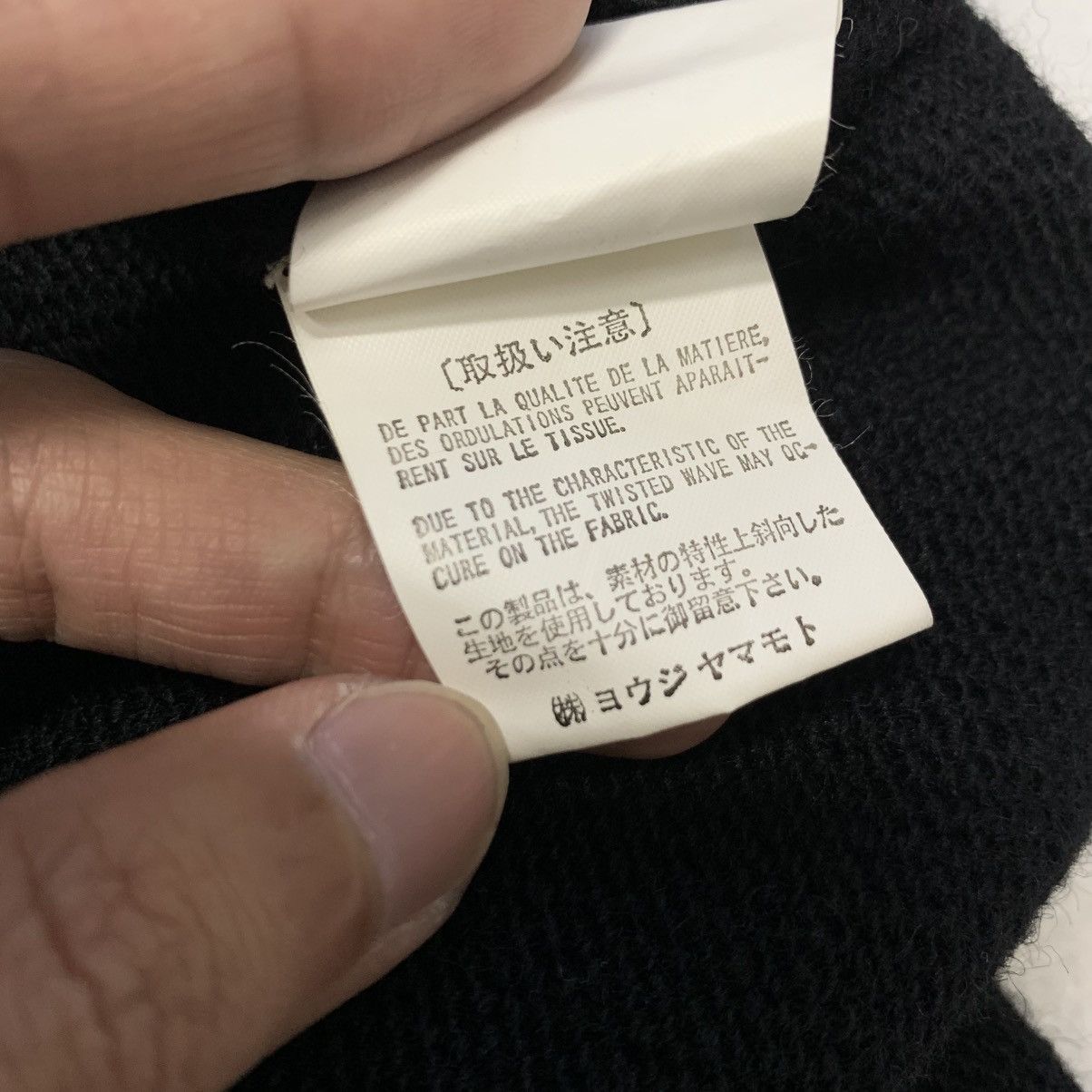 Y's for Men 1990s Y's For Men (Yohji Yamamoto) Layered Cuff Knit Sweater Size US L / EU 52-54 / 3 - 10 Thumbnail