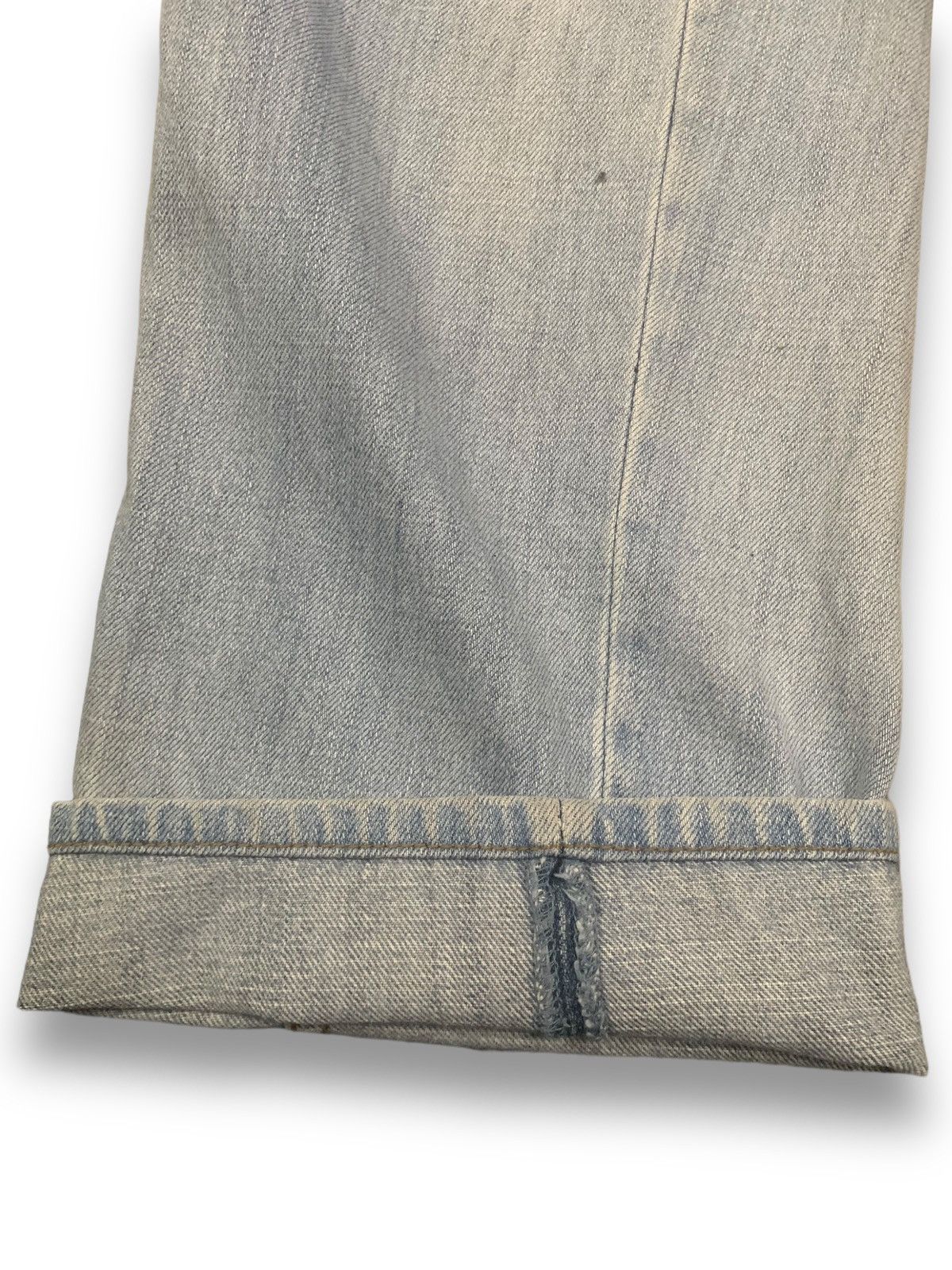 If Six Was Nine Vintage Japanese Handcrafted Double Waist Punk Style Jeans Size US 30 / EU 46 - 12 Thumbnail
