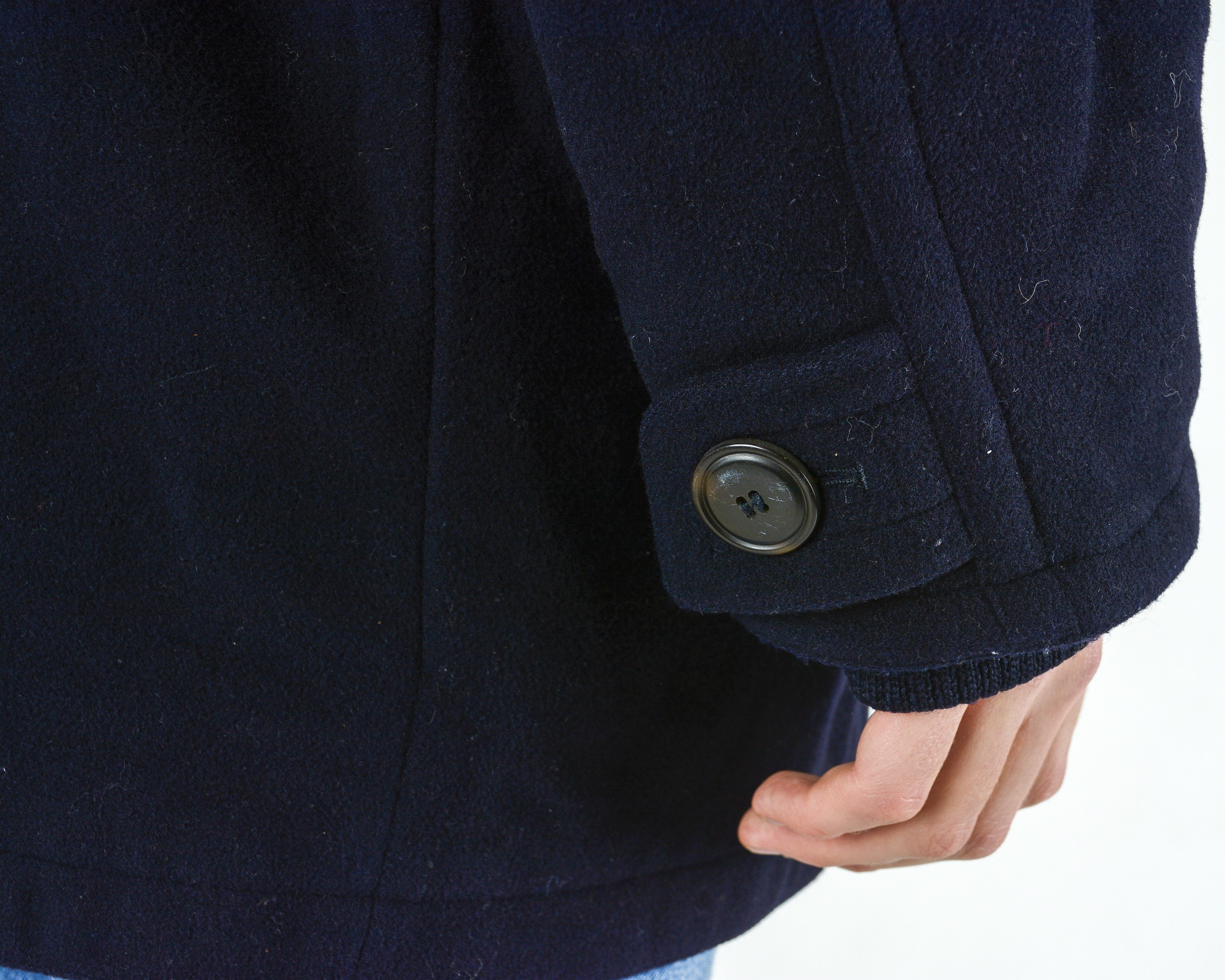Hugo Malenkow XL Wool Jacket Pea Coat Winter Overcoat Warm EU 54 Size US XL / EU 56 / 4 - 5 Thumbnail