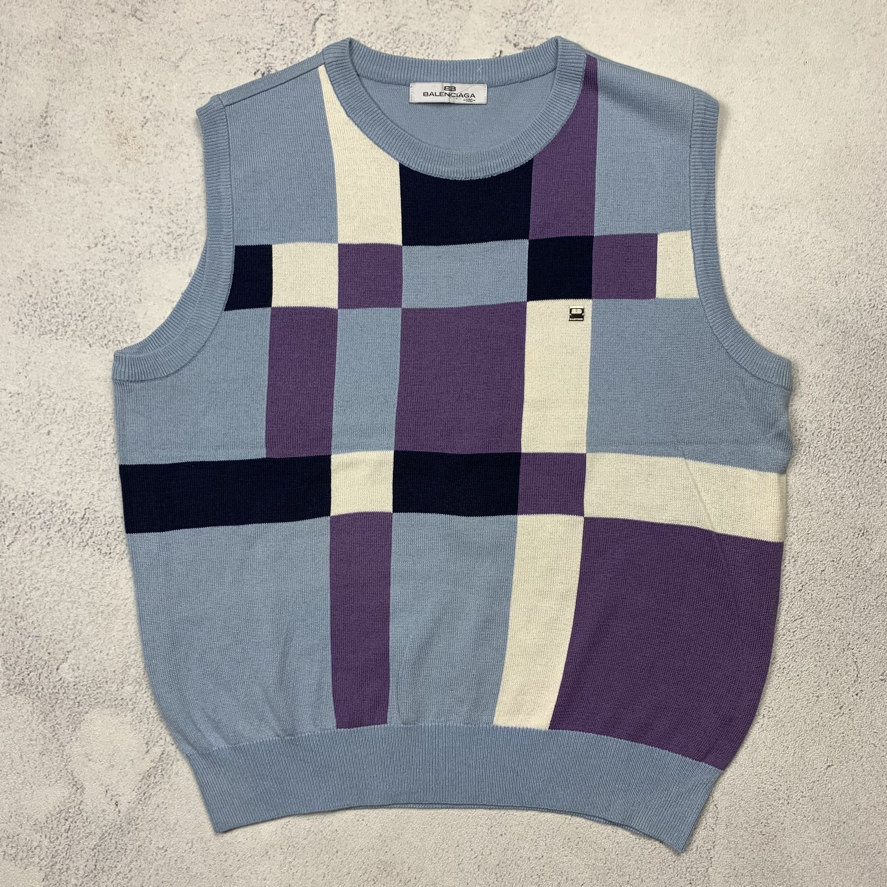 Balenciaga Vintage Balenciaga Knit Vest Size US S / EU 44-46 / 1 - 1 Thumbnail