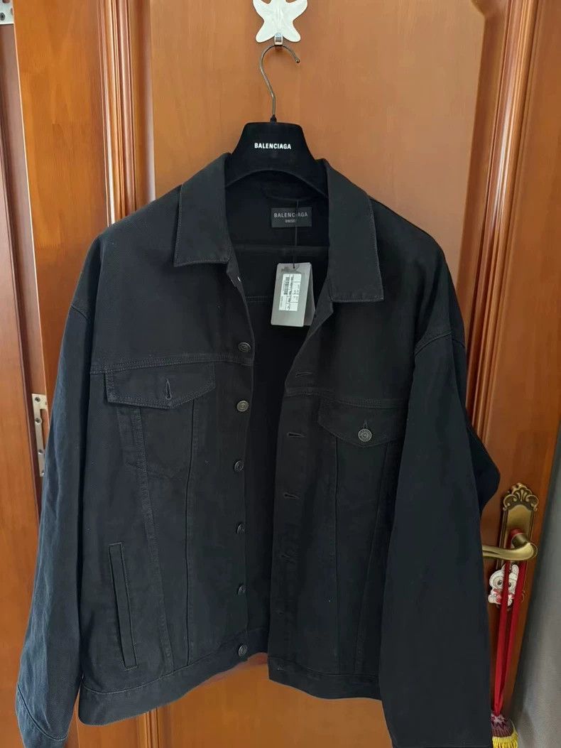 Balenciaga Balenciaga Taped Denim Jacket Size US S / EU 44-46 / 1 - 2 Thumbnail
