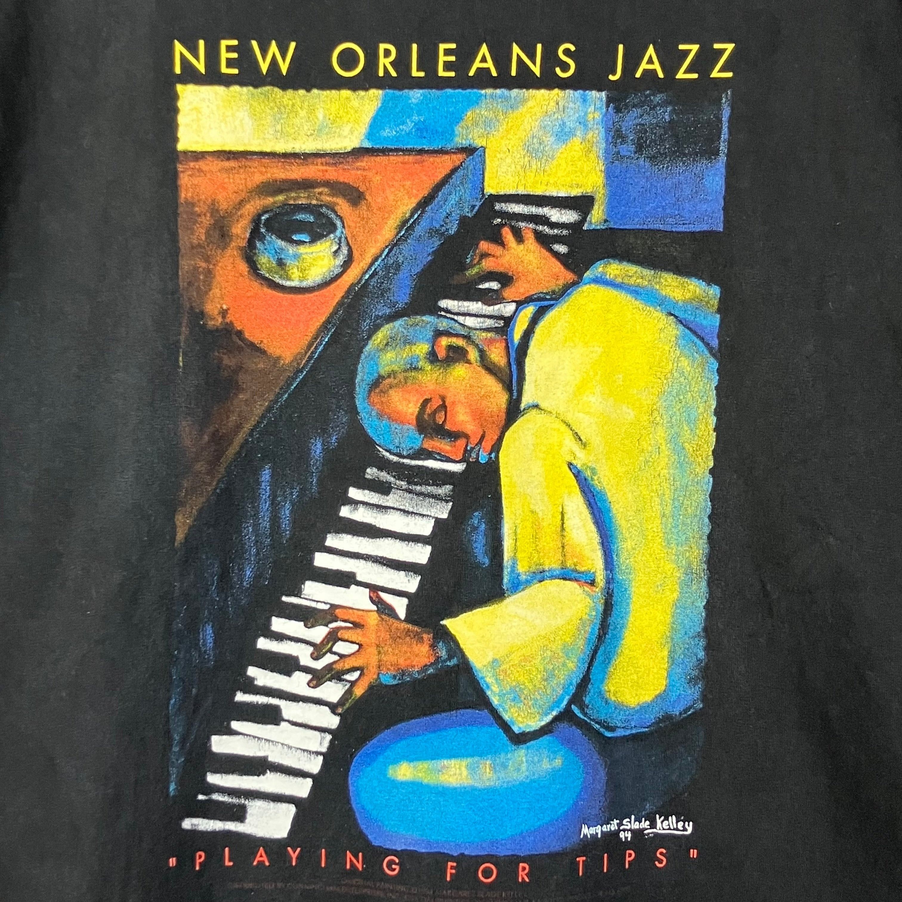 Vintage Vintage 90s 1999 Margaret Slade Kelley New Orleans Jazz “Pla Size US XL / EU 56 / 4 - 4 Thumbnail