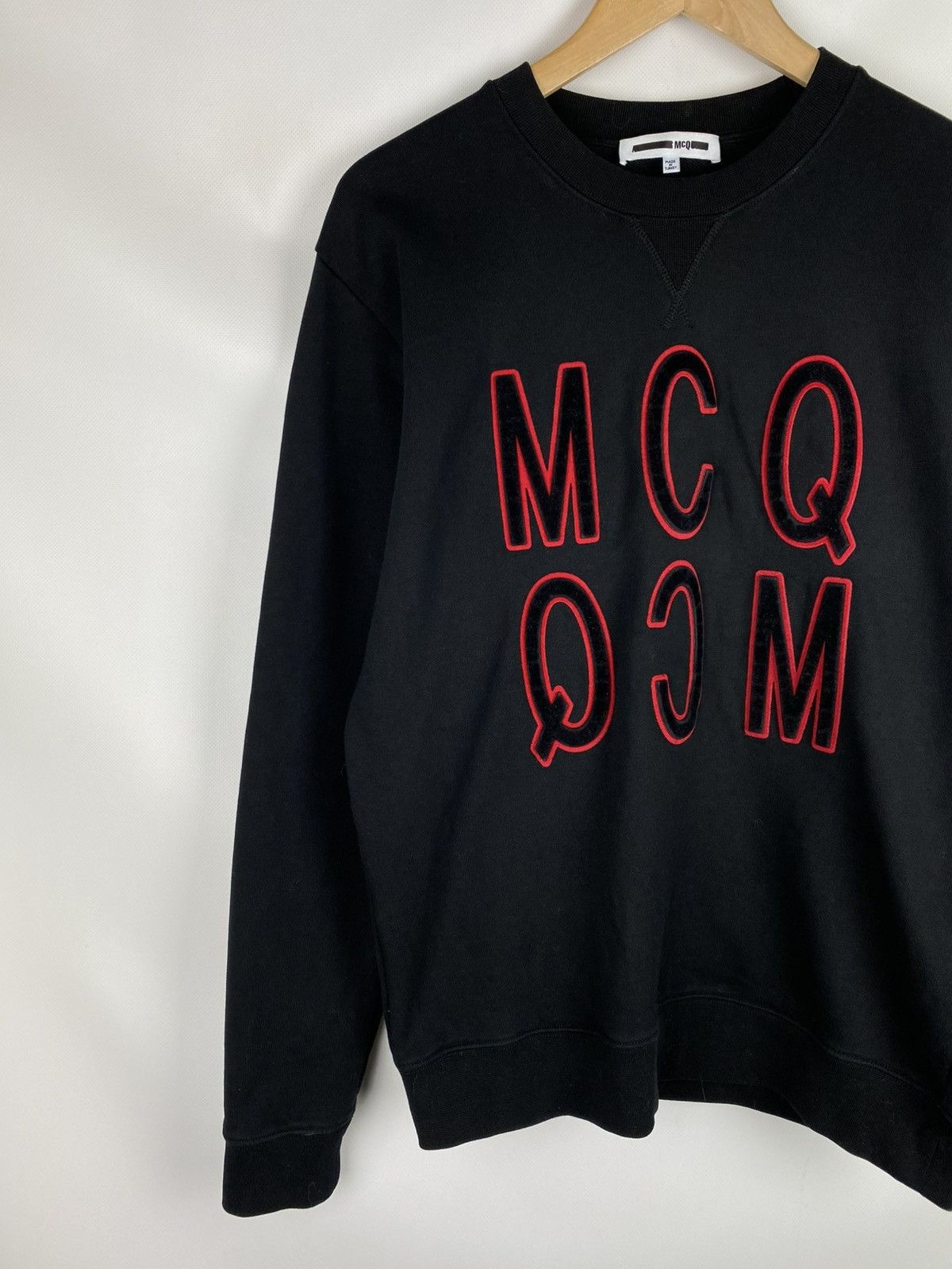 Alexander McQueen × MCQ MCQ Alexander McQueen men’s big logo sweatshirt pullover Size US M / EU 48-50 / 2 - 2 Thumbnail