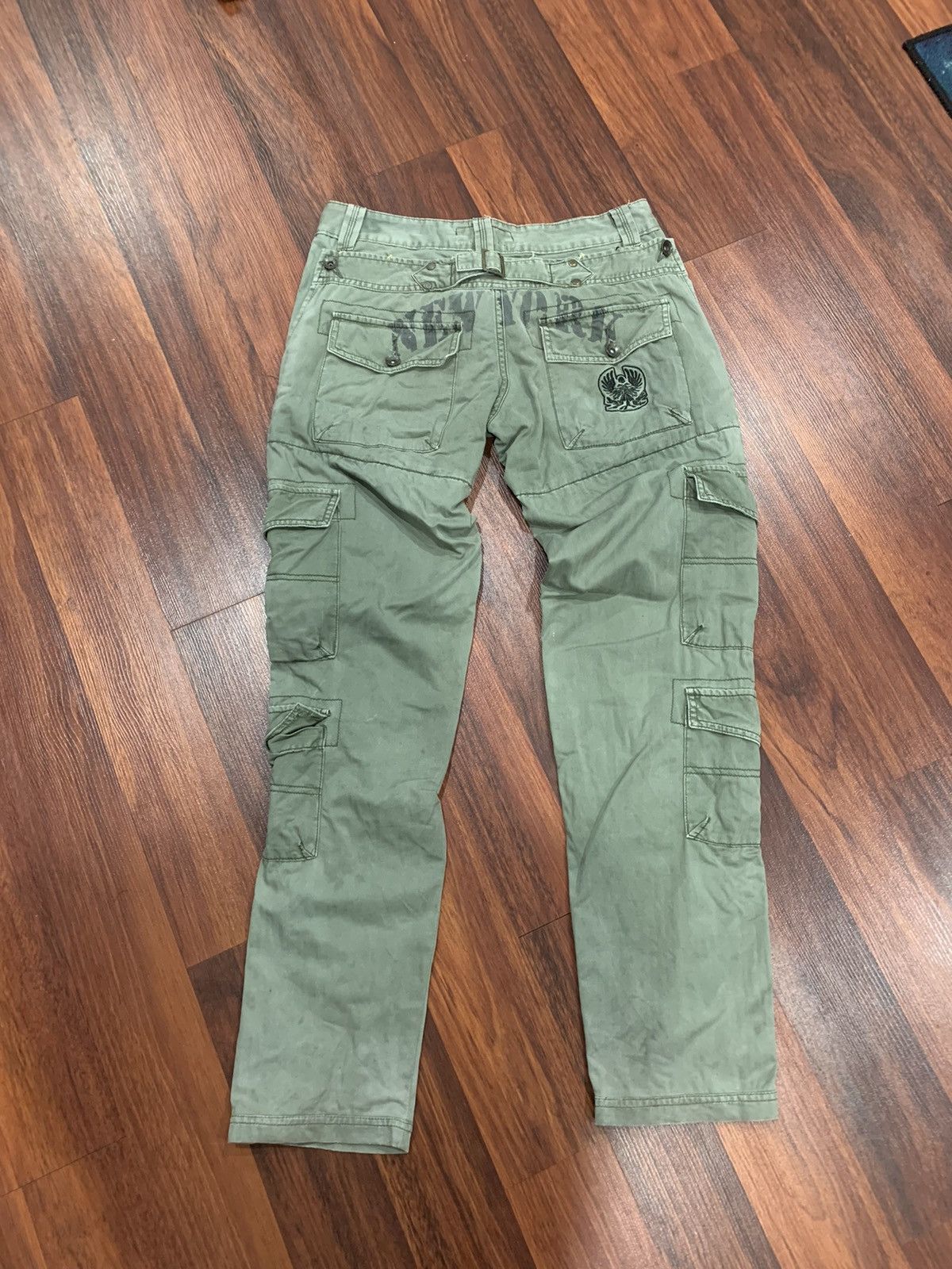 Japanese Brand Taker Jeans Cargo Pants Size US 31 - 4 Thumbnail