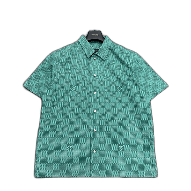 Louis Vuitton louis vuitton checkered short sleeve shirt Size US L / EU 52-54 / 3 - 1 Thumbnail