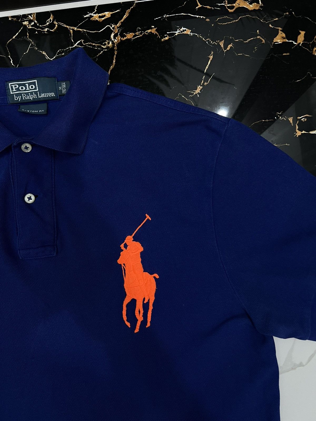Polo Ralph Lauren × Vintage 90’s POLO RALPH LAUREN Y2K TEE BIG LOGO 3 Size US M / EU 48-50 / 2 - 2 Thumbnail