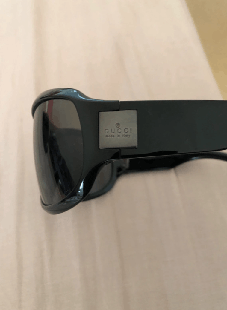 Gucci × Tom Ford × Vintage GUCCI Sunglasses GG1562 Shield Rimless 90s Wrap Vintage Size ONE SIZE - 1 Thumbnail