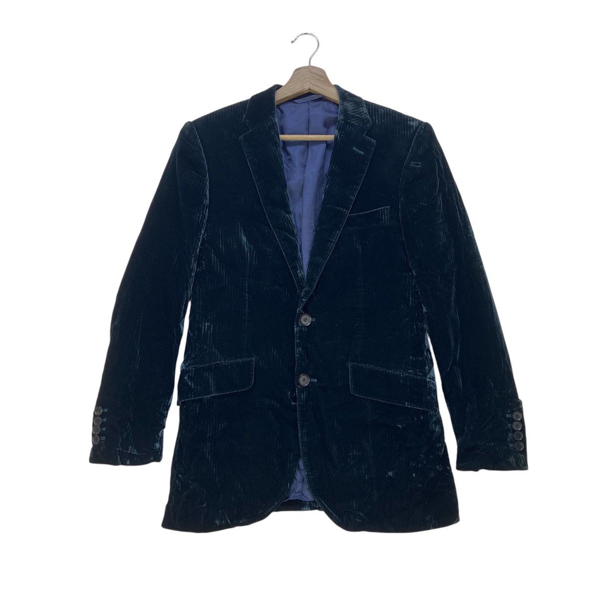 Katharine Hamnett London Katherine Hamnett London Velvet Green Jacket Size US S / EU 44-46 / 1 - 1 Thumbnail