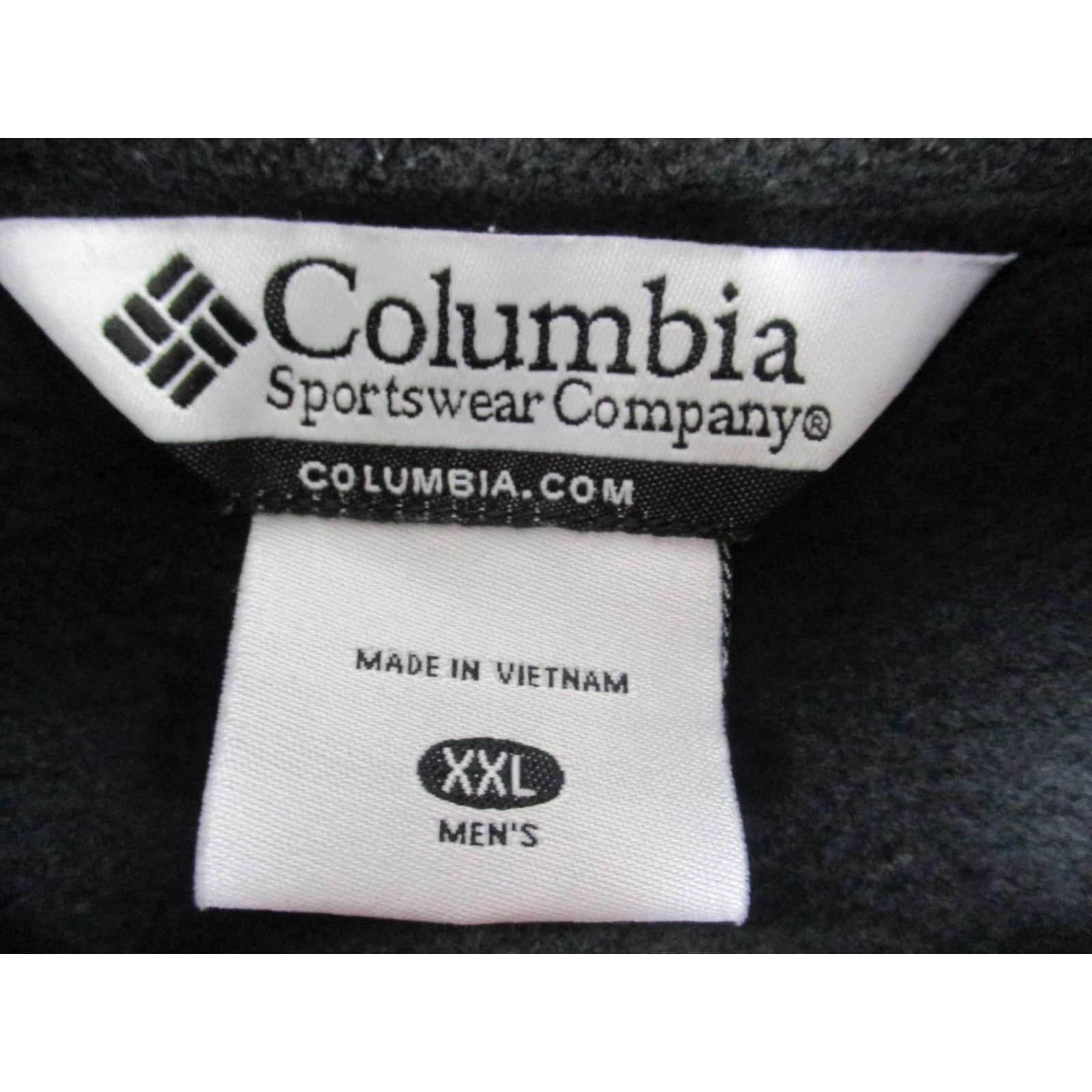 Vintage Columbia Jacket Men Fleece Black Zip Pocket XXL Big & Tall Carded" Size US XXL / EU 58 / 5 - 3 Thumbnail