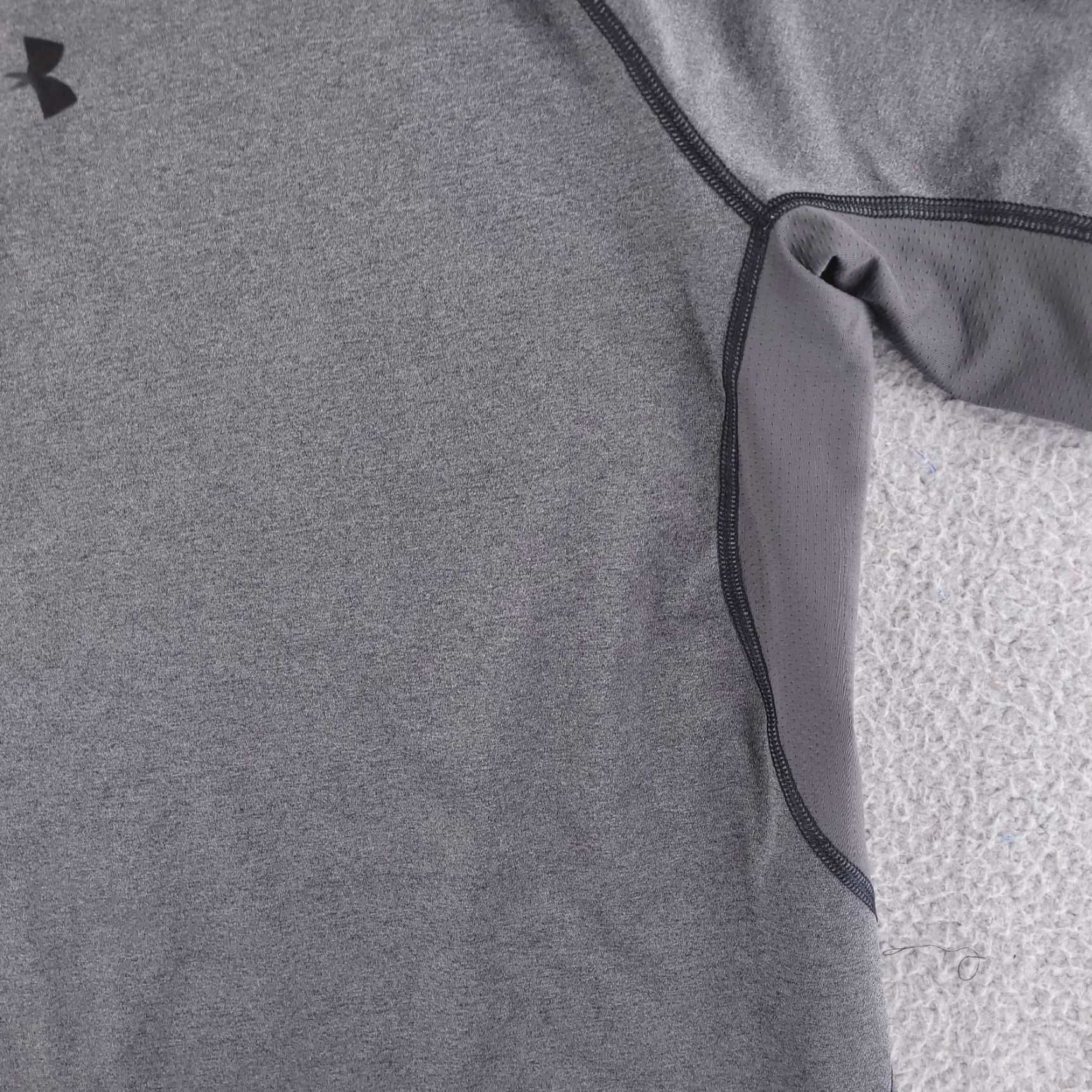 Under Armour Under Armour Shirt Mens 2XL Gray Short Sleeve Crew Neck Compression Gym T-Shirt Size US XXL / EU 58 / 5 - 4 Thumbnail