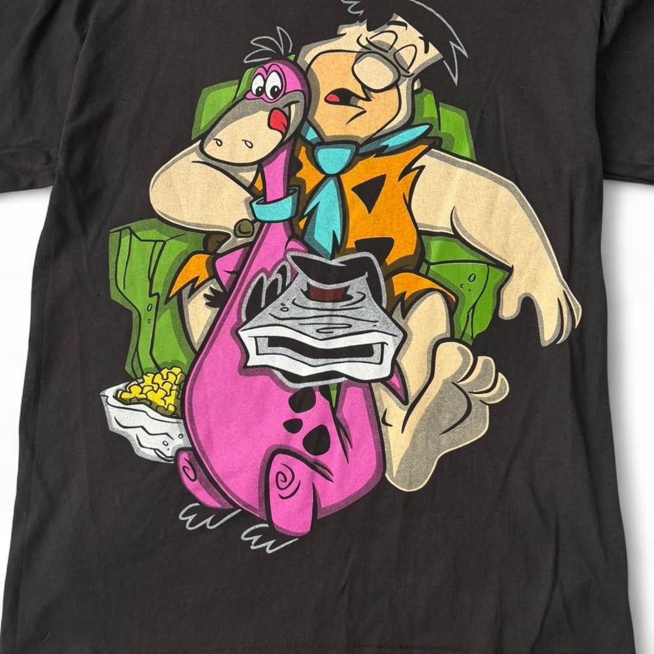 Changes Vintage 1993 The Flintstones Graphic tee. Single stitch. Size US L / EU 52-54 / 3 - 6 Thumbnail