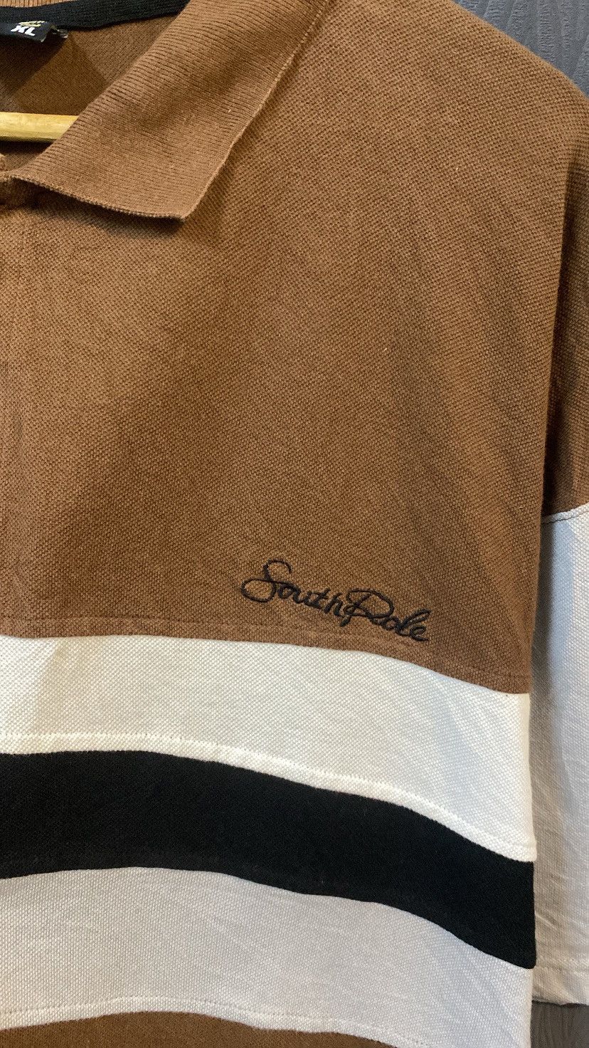 Southpole ‼️NEED GONE‼️CRAZY Y2K SOUTHPOLE CHOLO COLLAR TEE JAPAN XLARGE Size US XL / EU 56 / 4 - 3 Thumbnail