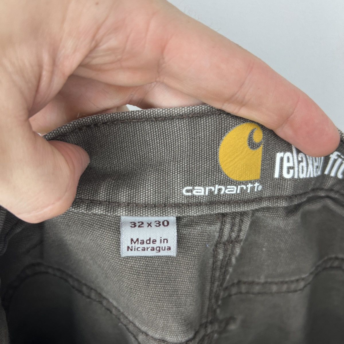 Carhartt Vintage Moss Green Brown Carhartt 32x30 Size US 32 / EU 48 - 10 Thumbnail