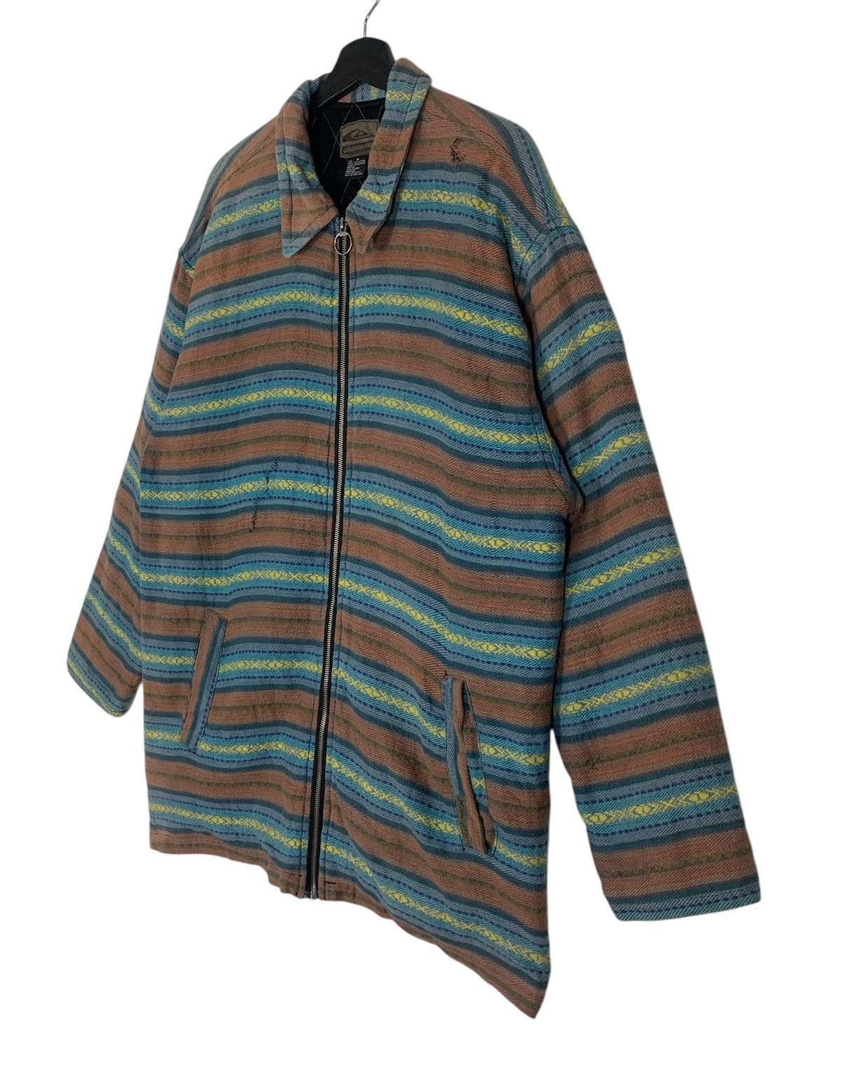 Quiksilver Vintage Distressed Quiksilver SurfStyle Outdoor Jacket Size US L / EU 52-54 / 3 - 4 Thumbnail