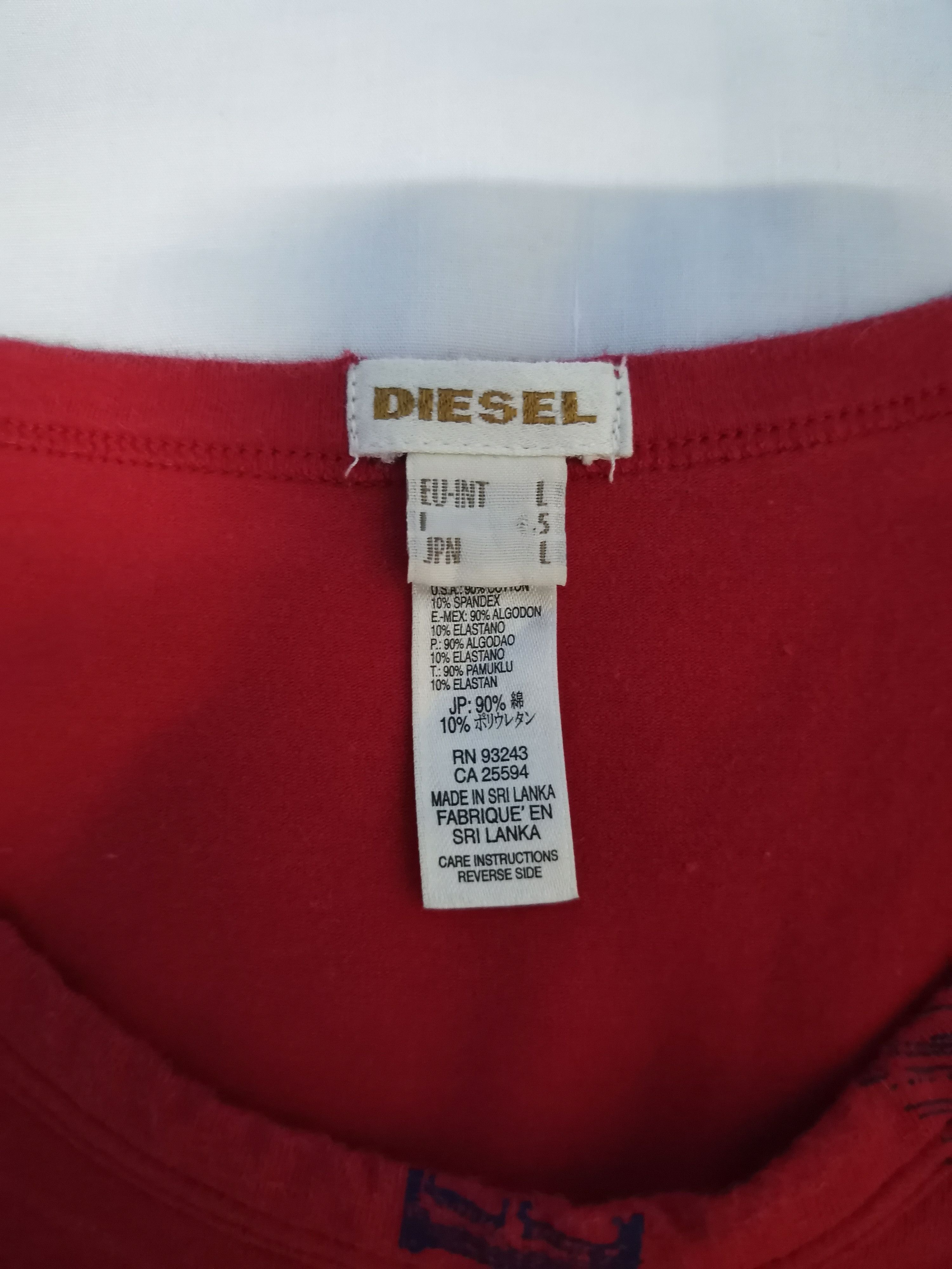 Diesel Vintage Diesel Mohawk Punk Seditionaries Tee Streetwear Size US M / EU 48-50 / 2 - 3 Thumbnail
