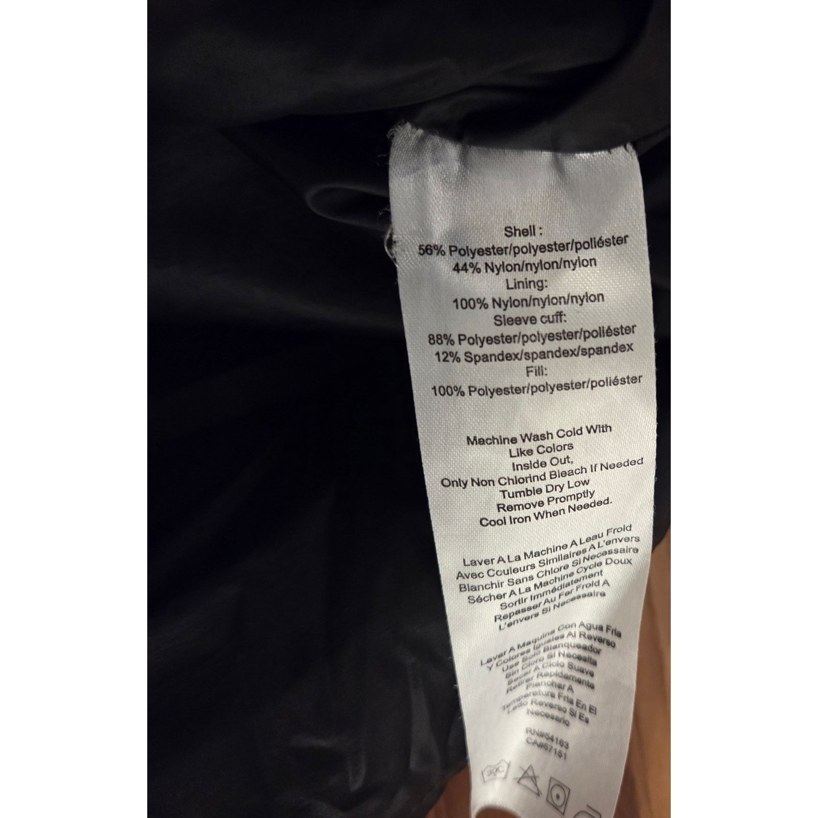 Calvin Klein Calvin Klein Women's Black Puffer Jacket - Size 2X Size XXL / US 16-18 / IT 52-54 - 6 Thumbnail