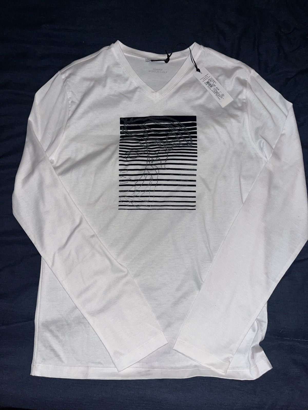 Versace Versace collection white Long sleeve(new) Size US S / EU 44-46 / 1 - 1 Thumbnail