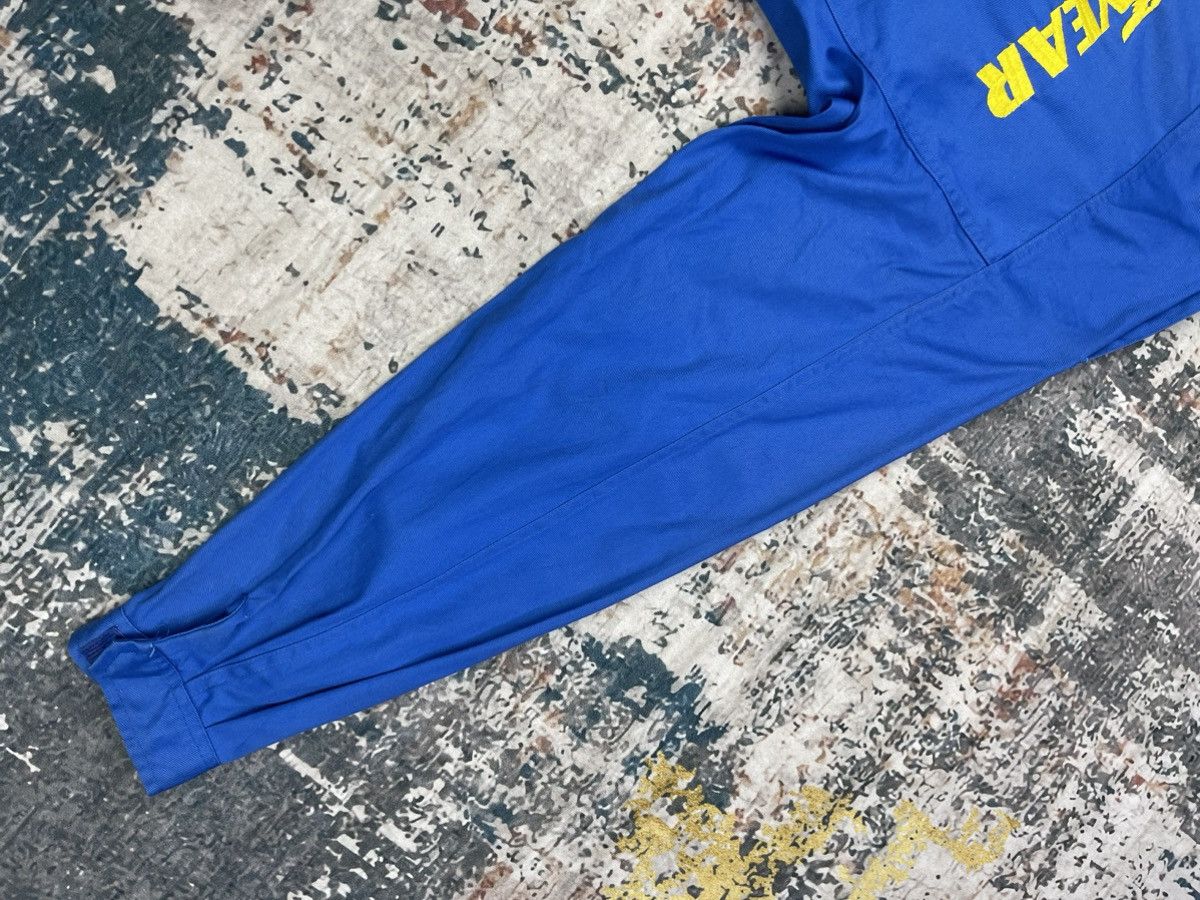 NASCAR Vintage Goodyear Back Hit Big Logo Mechanic Coveralls Size US 35 - 5 Thumbnail