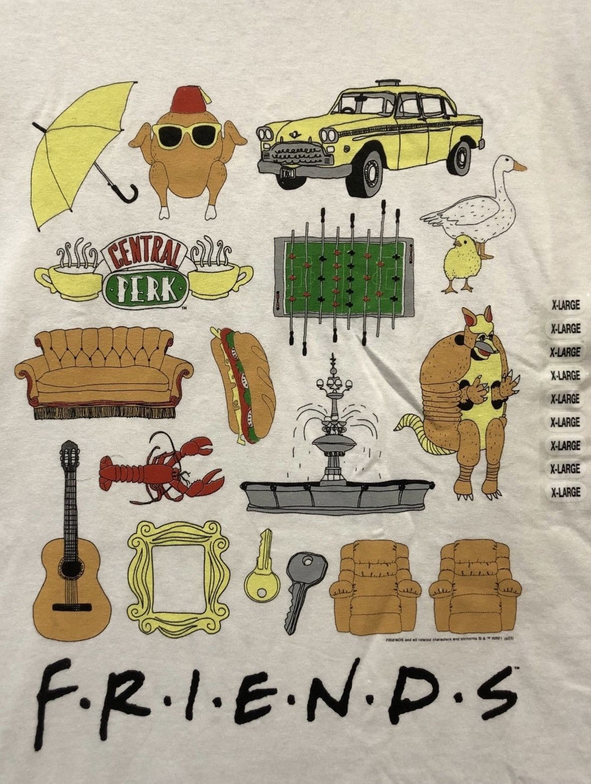 Gildan Friends shirt Size US XL / EU 56 / 4 - 2 Thumbnail
