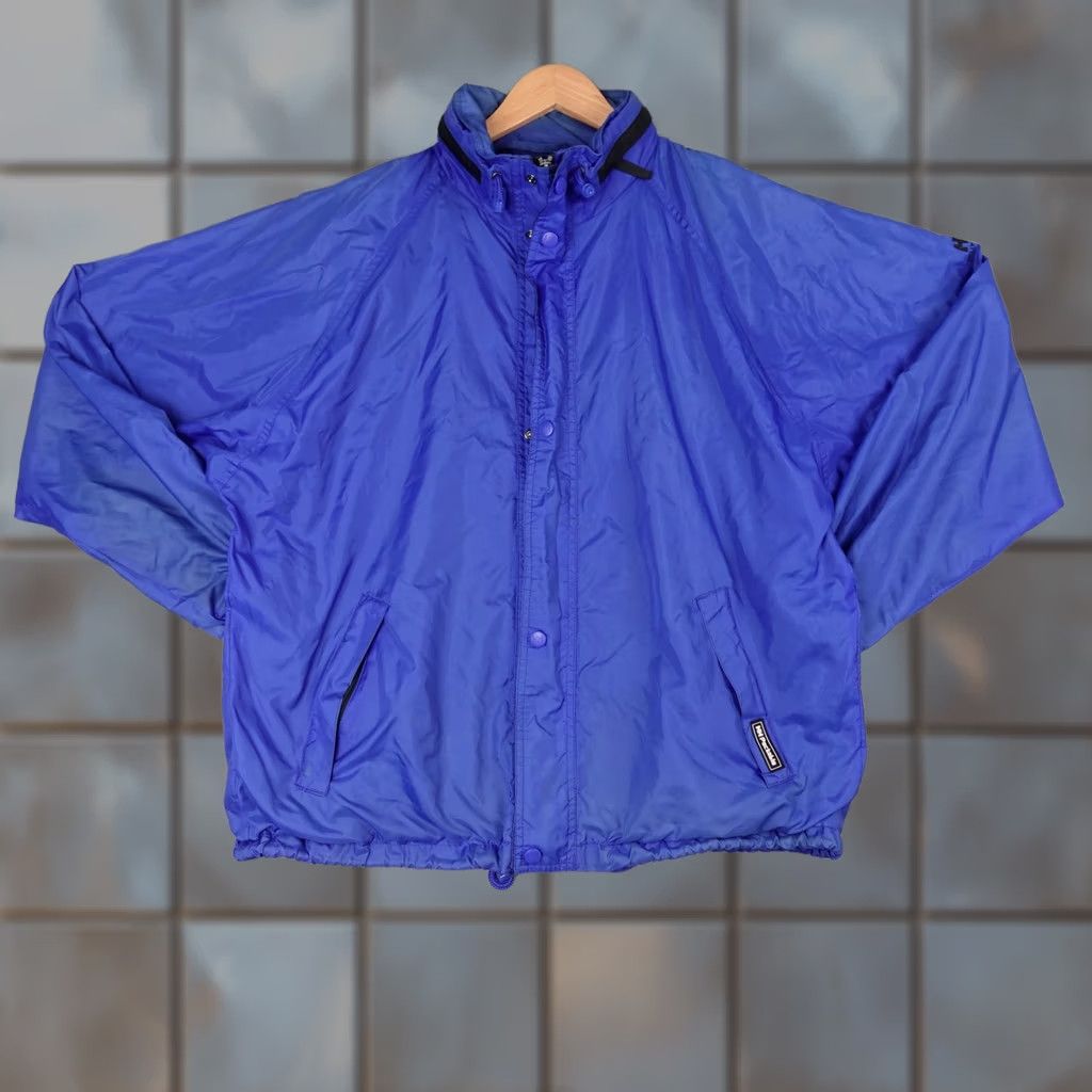 Helly Hansen Helly Hansen Jacket Mens M Blue Packable Windbreaker Rain Shell Zip Logo Size US M / EU 48-50 / 2 - 1 Thumbnail
