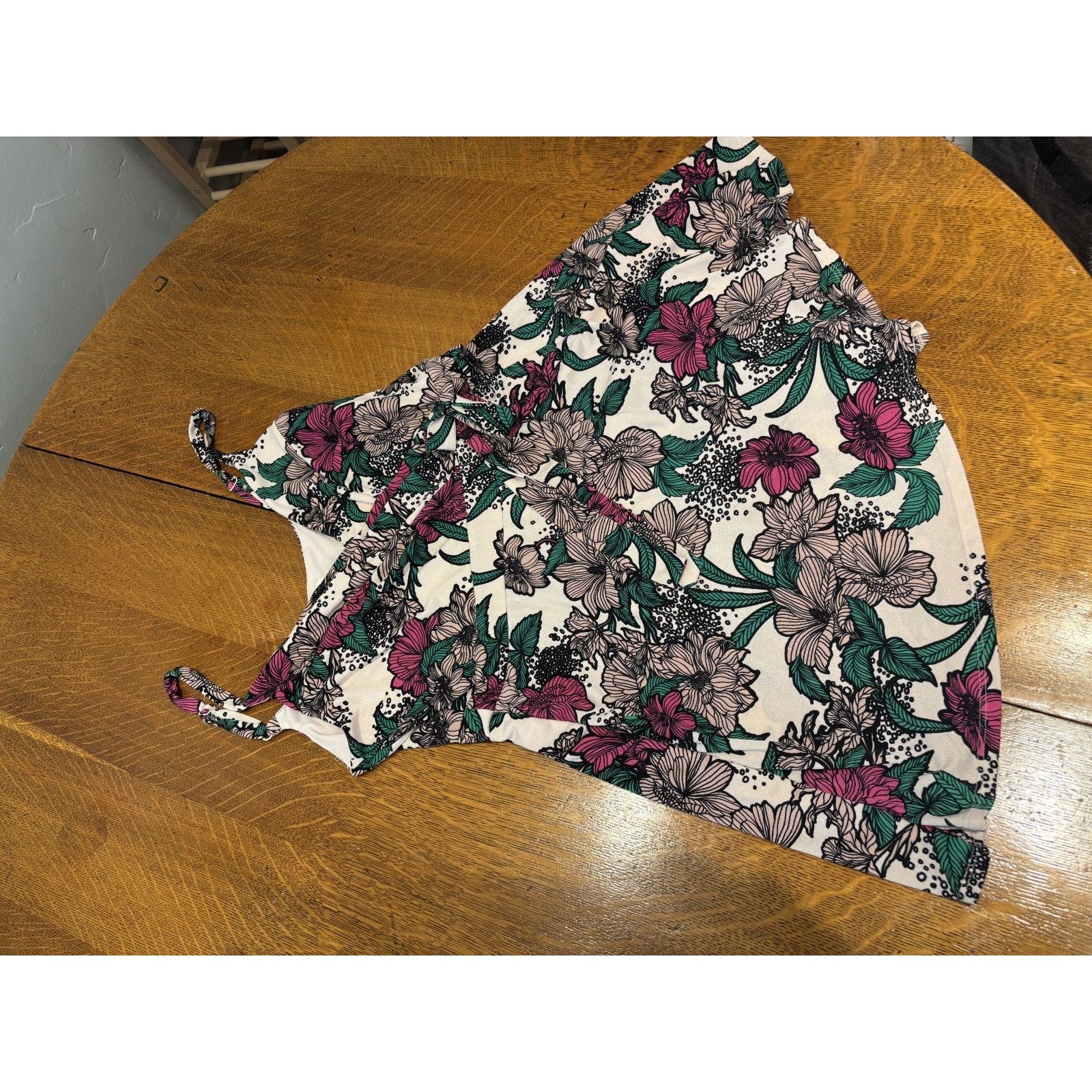The Unbranded Brand Y2K Candies Floral Babydoll Romper Size L Skort Boho Tank Size 34" / US 12 / IT 48 - 1 Thumbnail