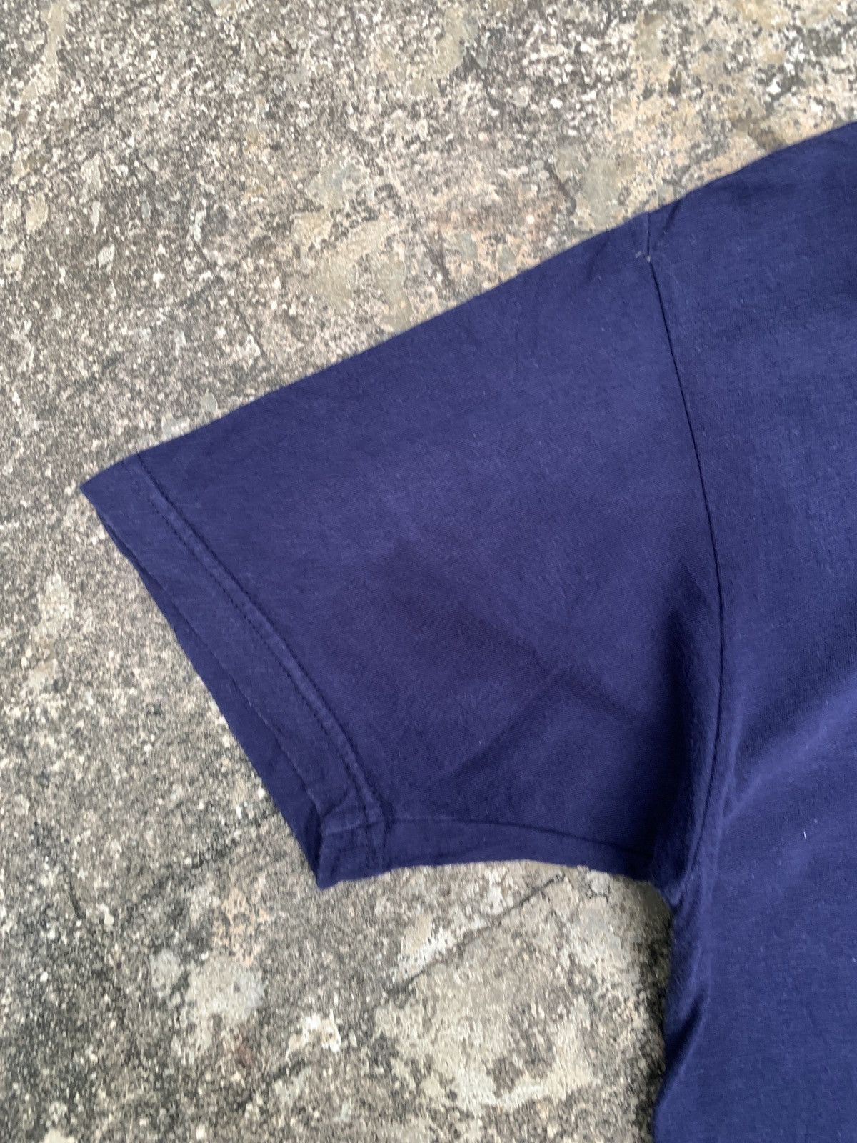 Japanese Brand × Kansai Yamamoto 2000s Kansai Yamamoto Sport Japan Navy Unique Graphic Tee Size US L / EU 52-54 / 3 - 4 Thumbnail