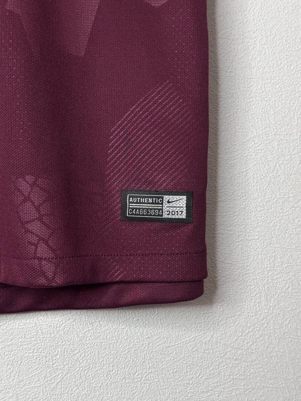 Nike Nike FC Barcelona 2017 Third Soccer Jersey Burgundy XXL Size US XXL / EU 58 / 5 - 5 Thumbnail