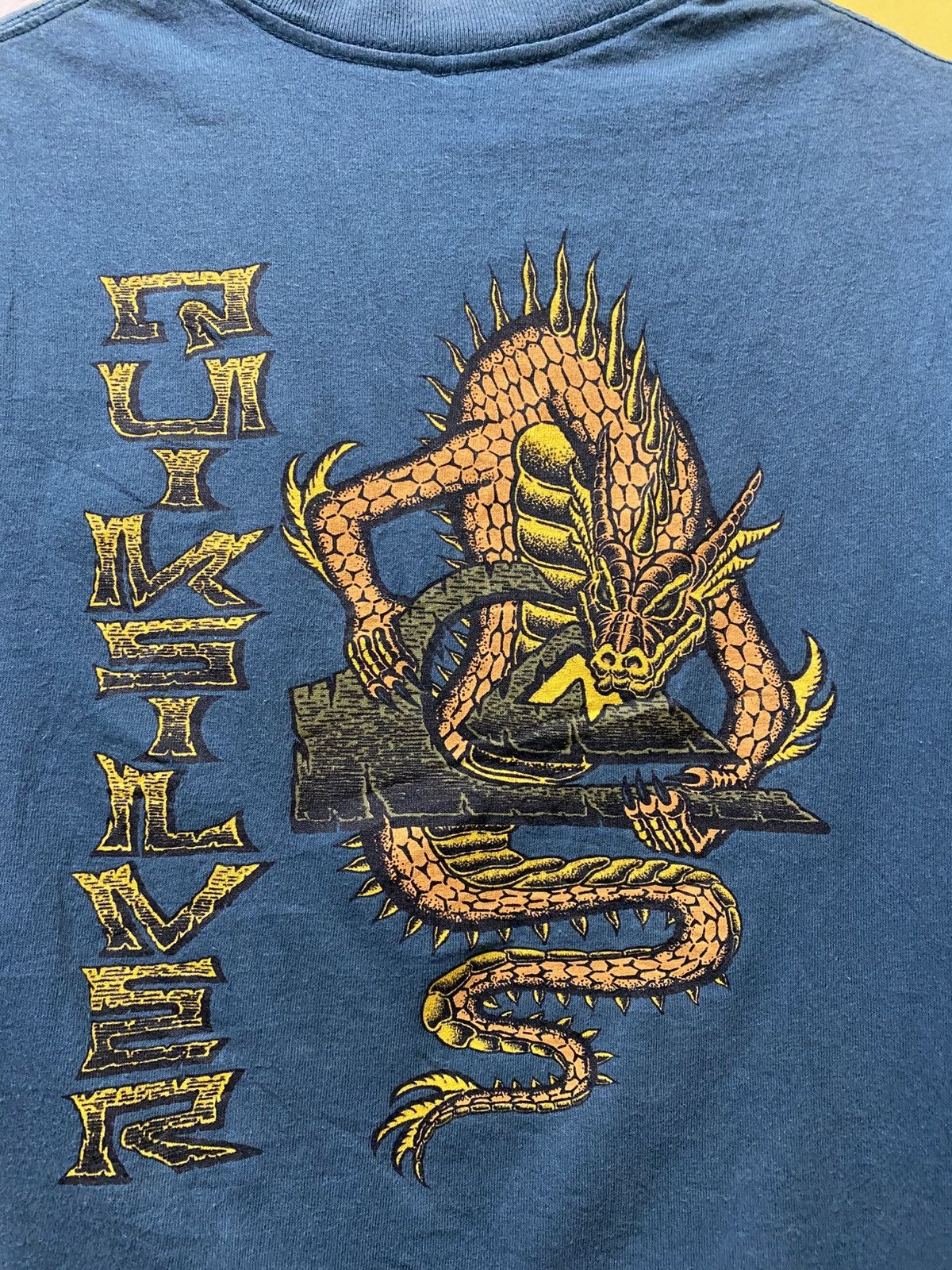 Quiksilver Vintage Quiksilver Dragon Tshirt Crewneck Size US XS / EU 42 / 0 - 7 Thumbnail