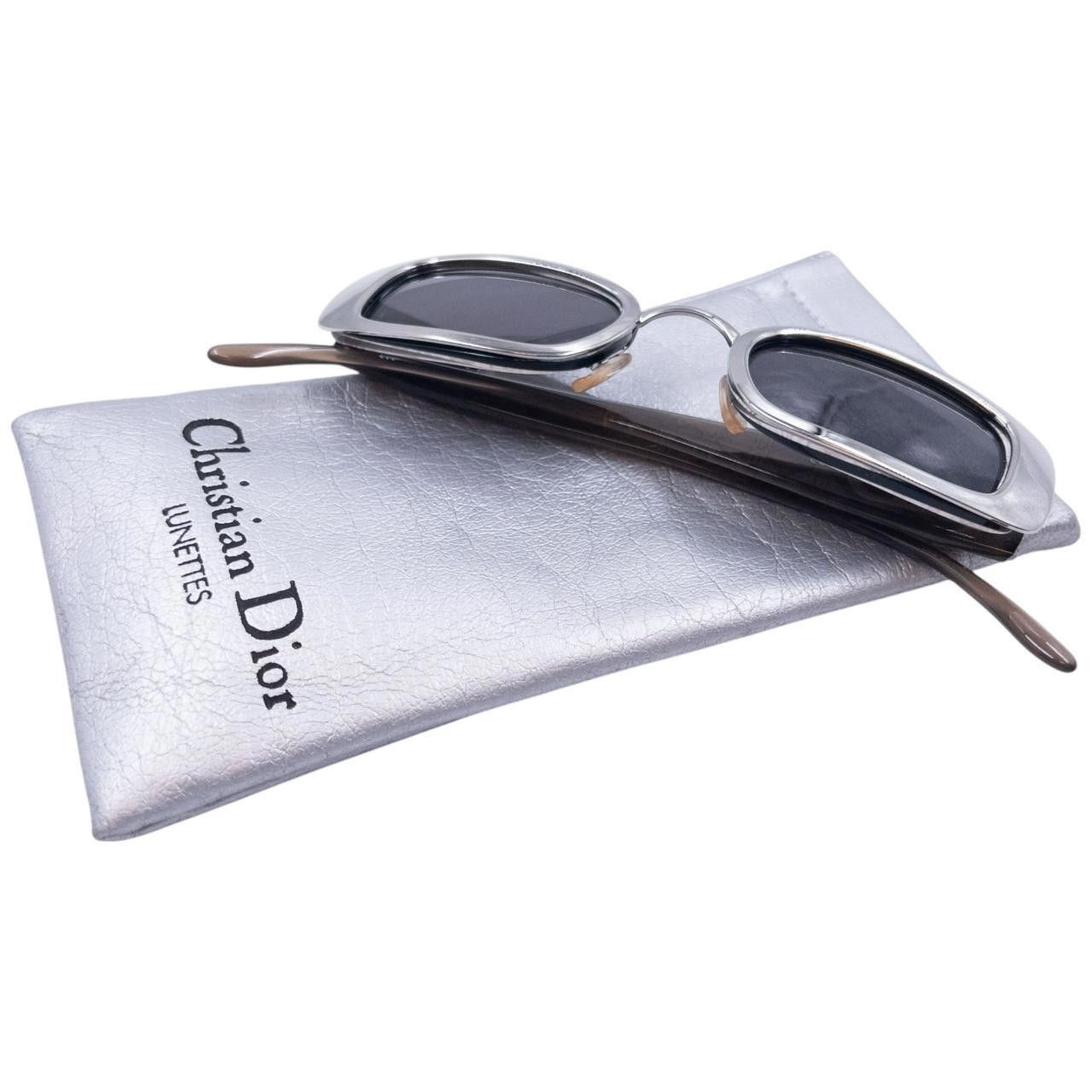 Christian Dior Monsieur Vintage Dior Embossed Sunglasses Size ONE SIZE - 8 Thumbnail