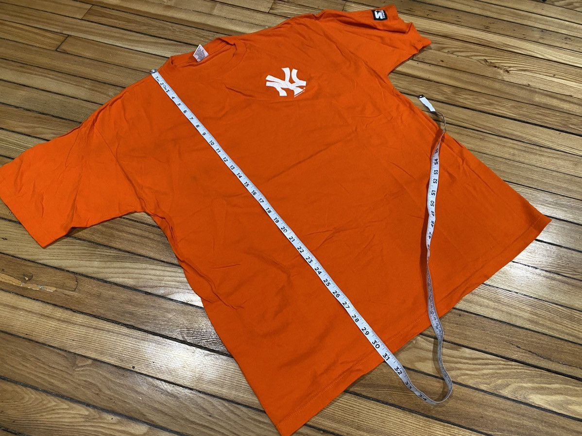 New York Yankees × Starter × Vintage Rare 1997 orange Yankees Tshirt XL Size US XL / EU 56 / 4 - 7 Thumbnail