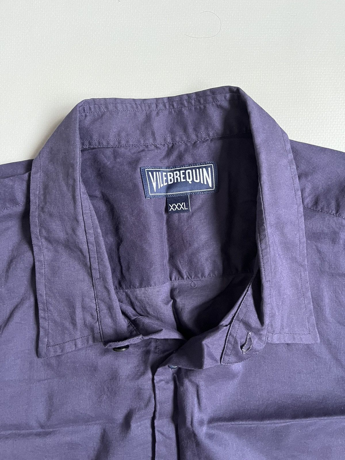 Vilebrequin Vilebrequin Men Purple Button Up Longsleeve Shirt Size 3XL Size US XXL / EU 58 / 5 - 2 Thumbnail