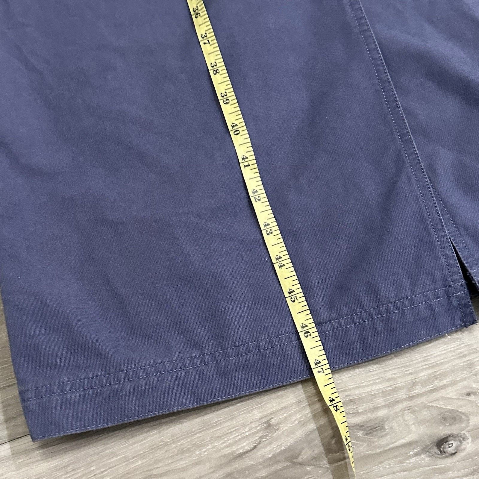 L.L. Bean VTG LL Bean Women’s Medium Long Canvas Duster Periwinkle Size M / US 6-8 / IT 42-44 - 10 Thumbnail